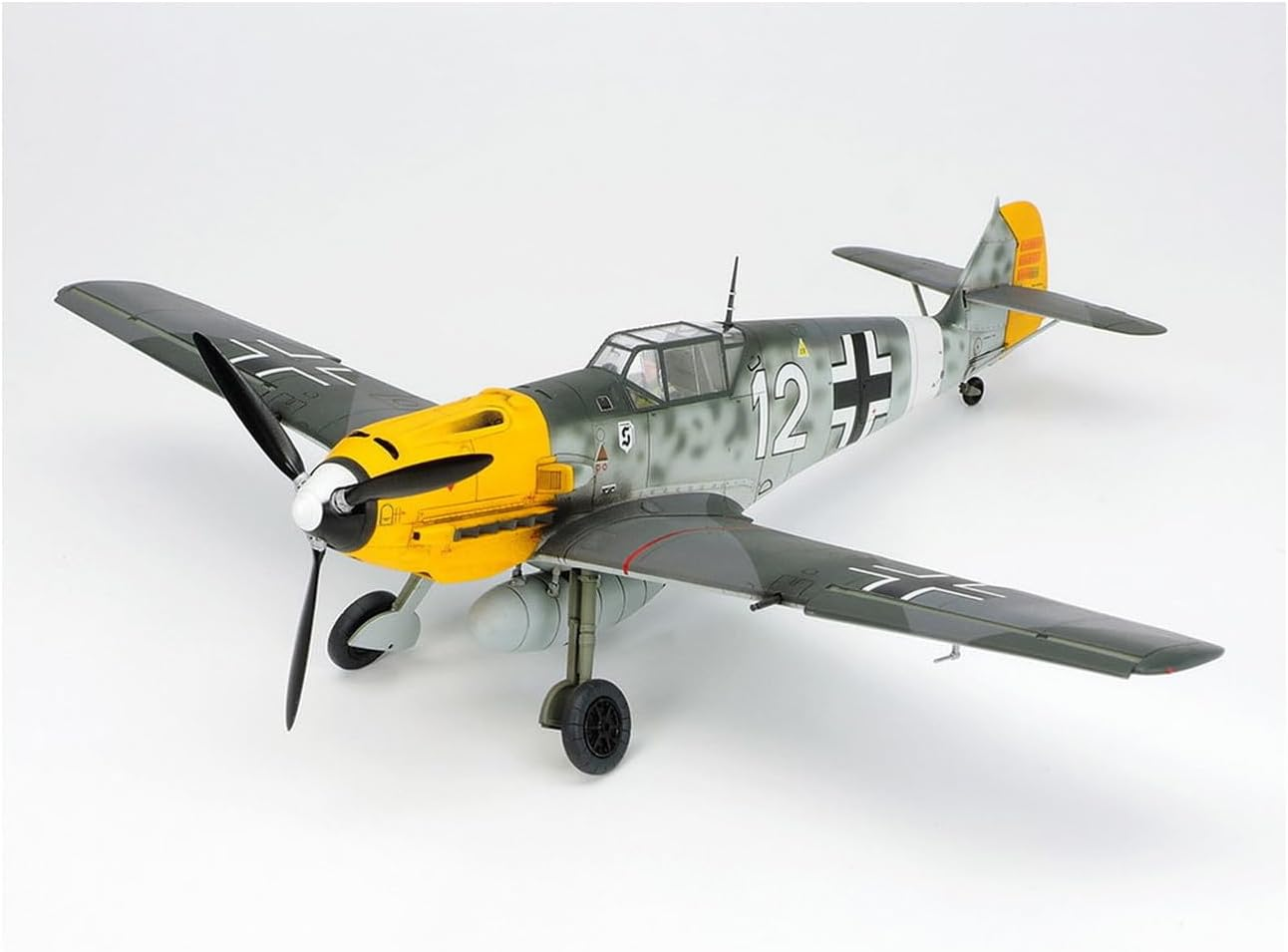 Tamiya Messerschmitt Bf 109 E-4/7 Fighter Plane image number 1