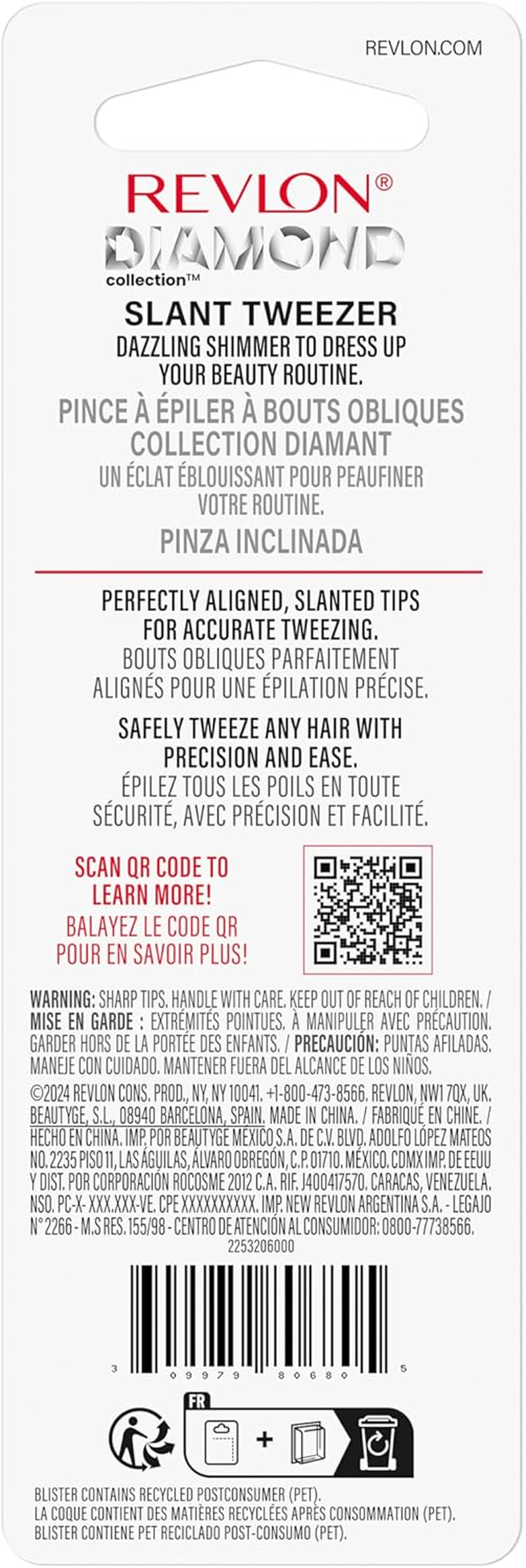 Revlon Diamond Collection Tweezer, 0.05 Ounce image number 2