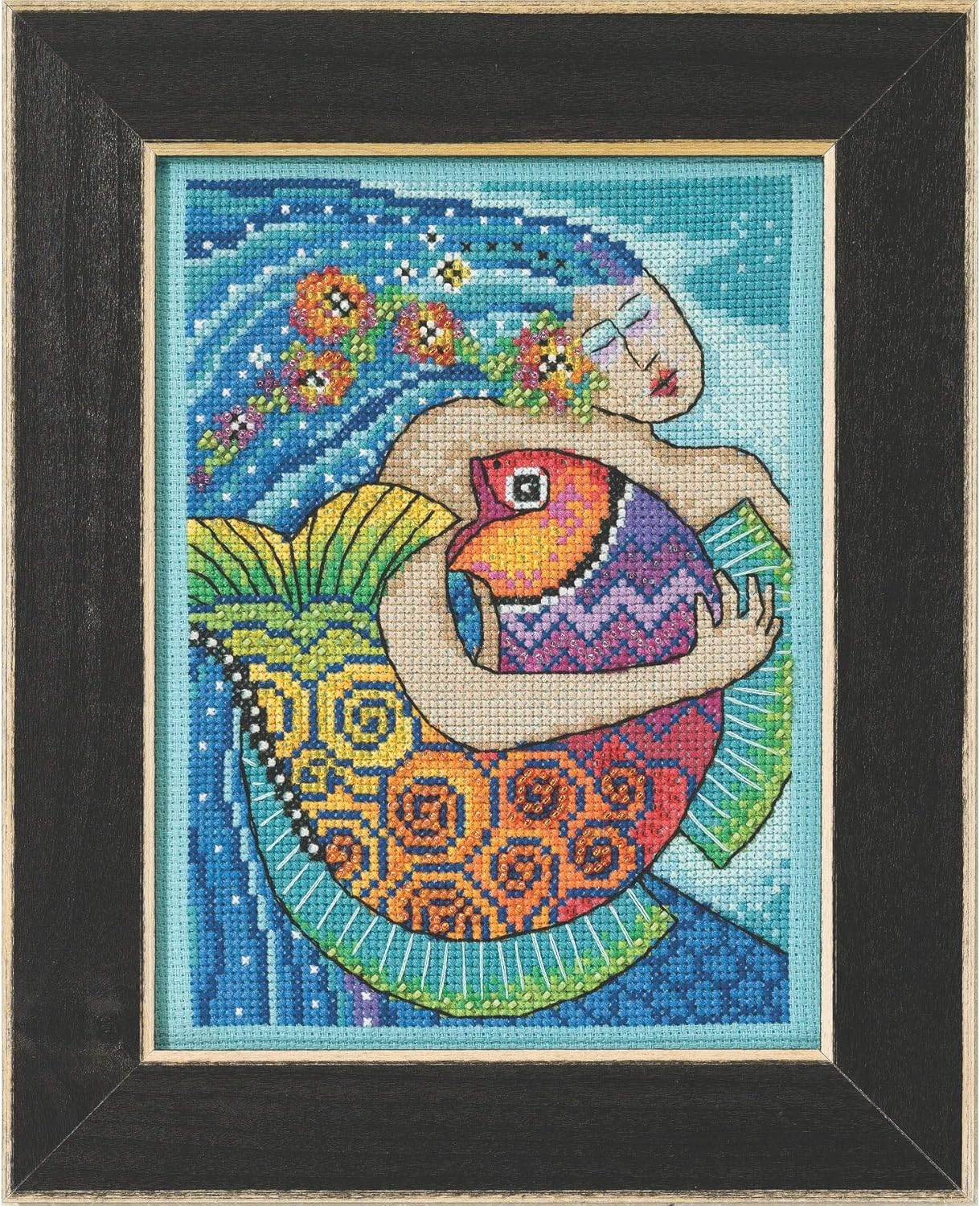 Mill Hill Counted Cross Stitch Ocean Song, Multicolor