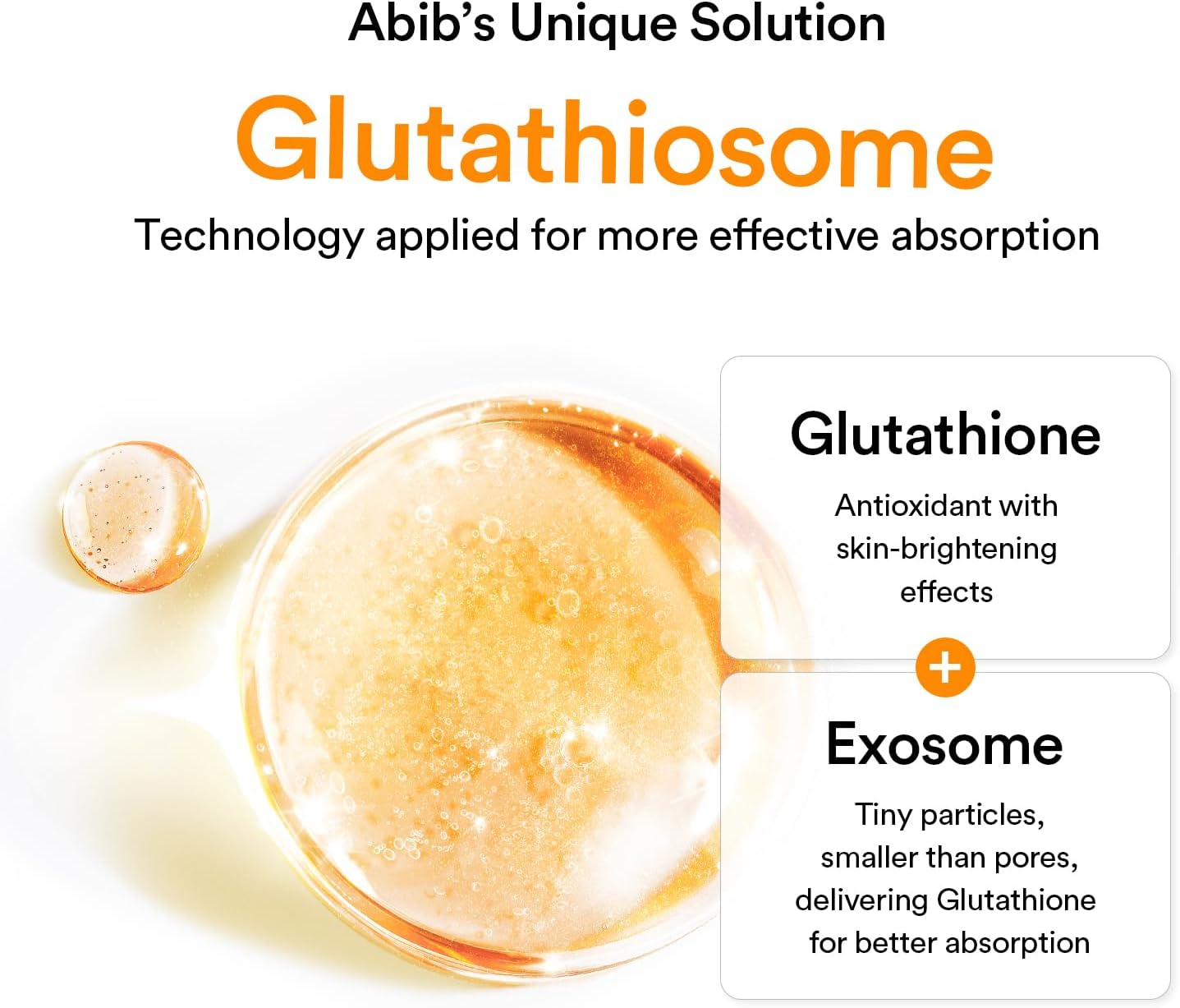 Abib Glutathiosome Dark Spot Serum Vita Drop 50Ml / 1.69 Fl.Oz. | Korean Skincare, Dark Spot, Hyperpigmentation Treatment | Brightening Serum for Sensitive, Uneven Skin | Niacinamide, Vitamin C image number 3