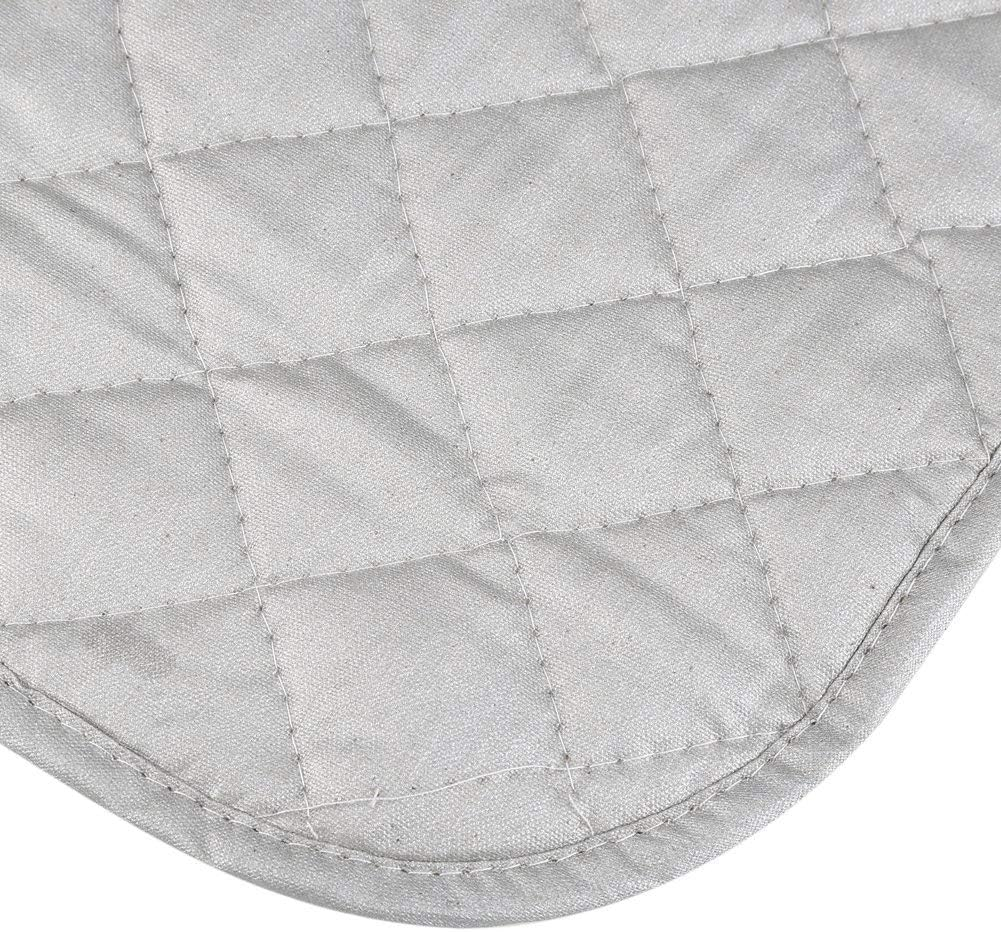 Portable Ironing Blanket Ironing Mat Heat Resistant Pad Cover for Washer Dryer Table Top Countertop Ironing Board for Small Space image number 3