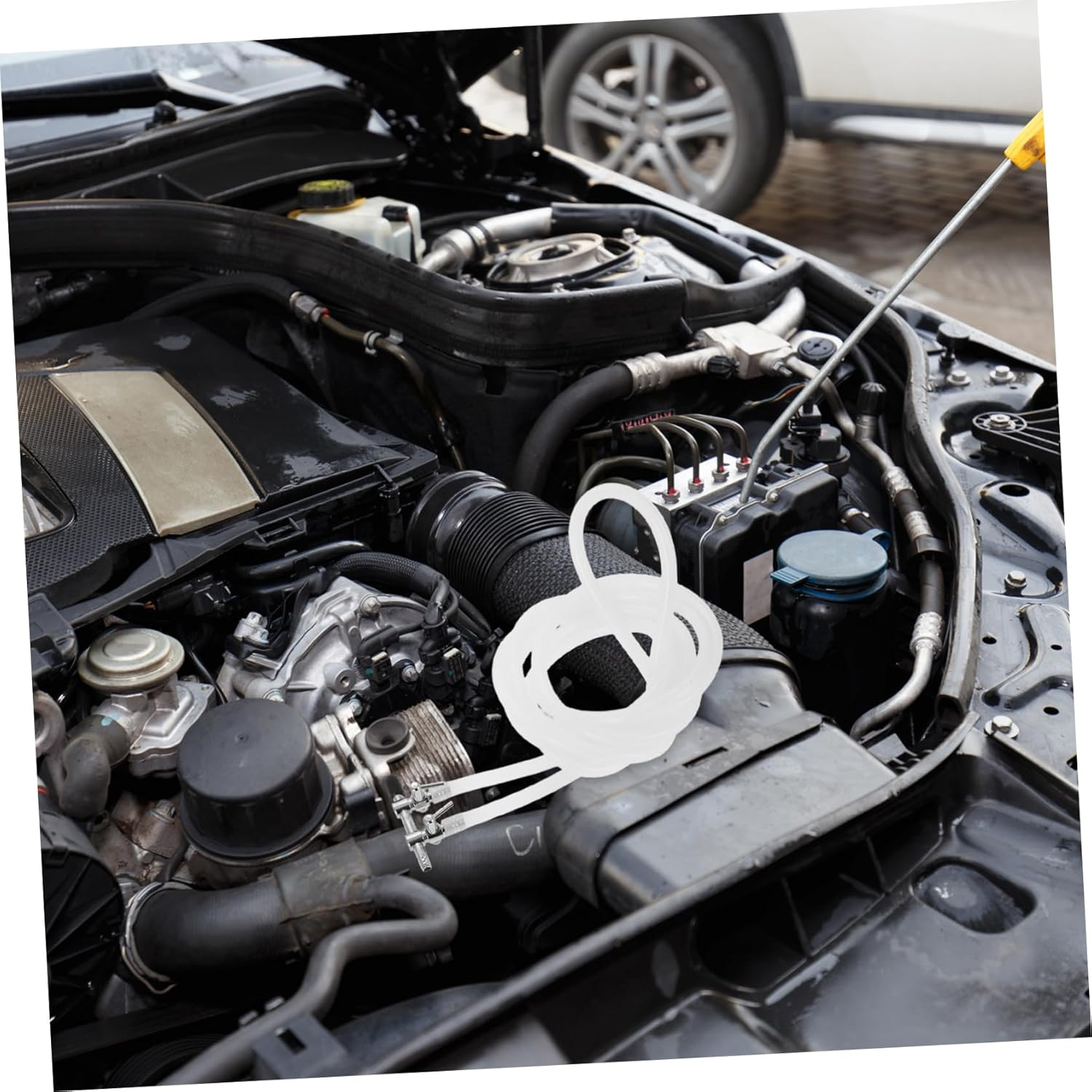 JUMPLAWN 1Set Brake Bleeder Hose Kit Easy to Use Tool for Replacement Saving Accessories for Cars and Motorcycles image number 4