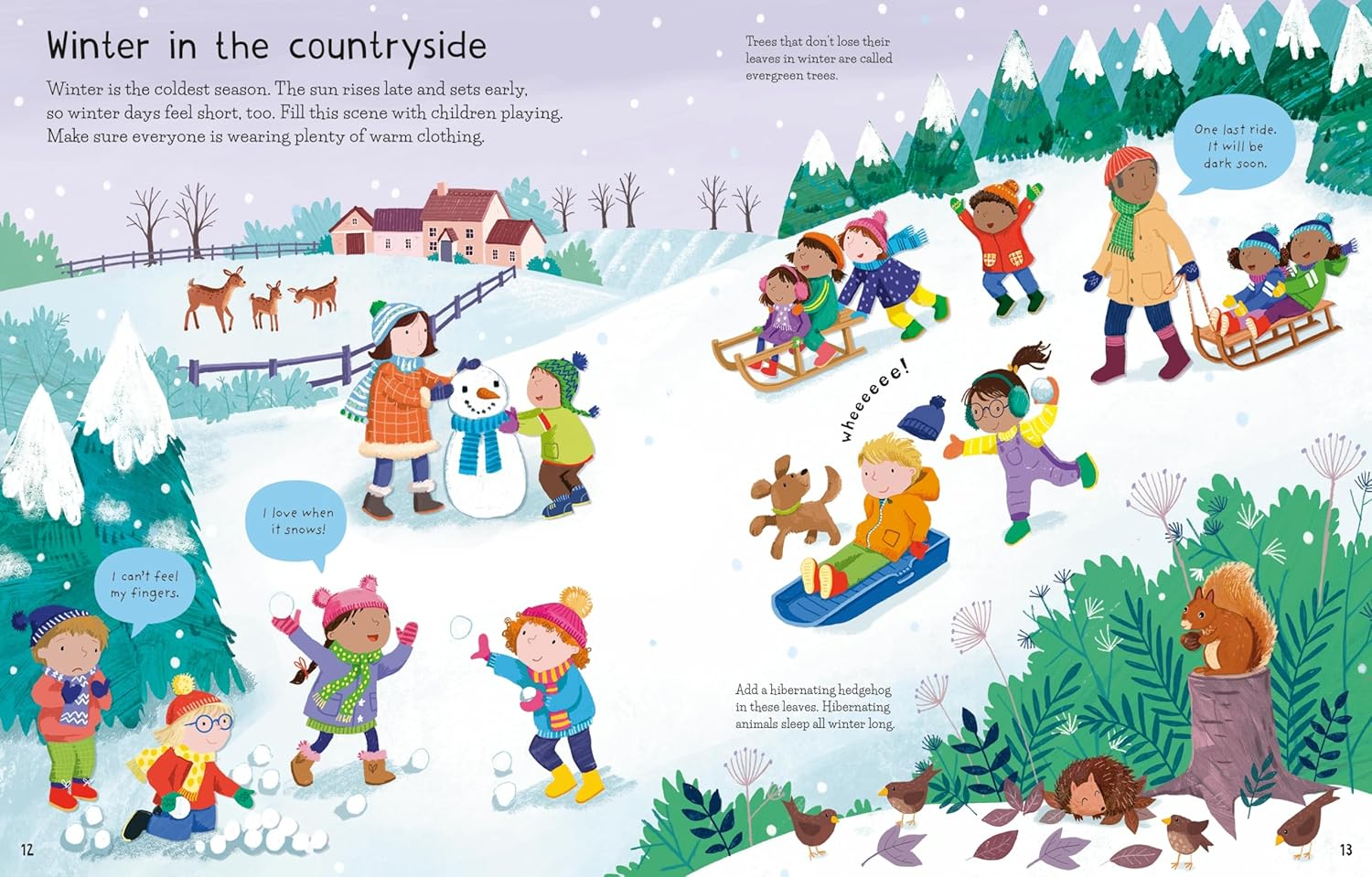 First Sticker Book Weather and Seasons image number 2
