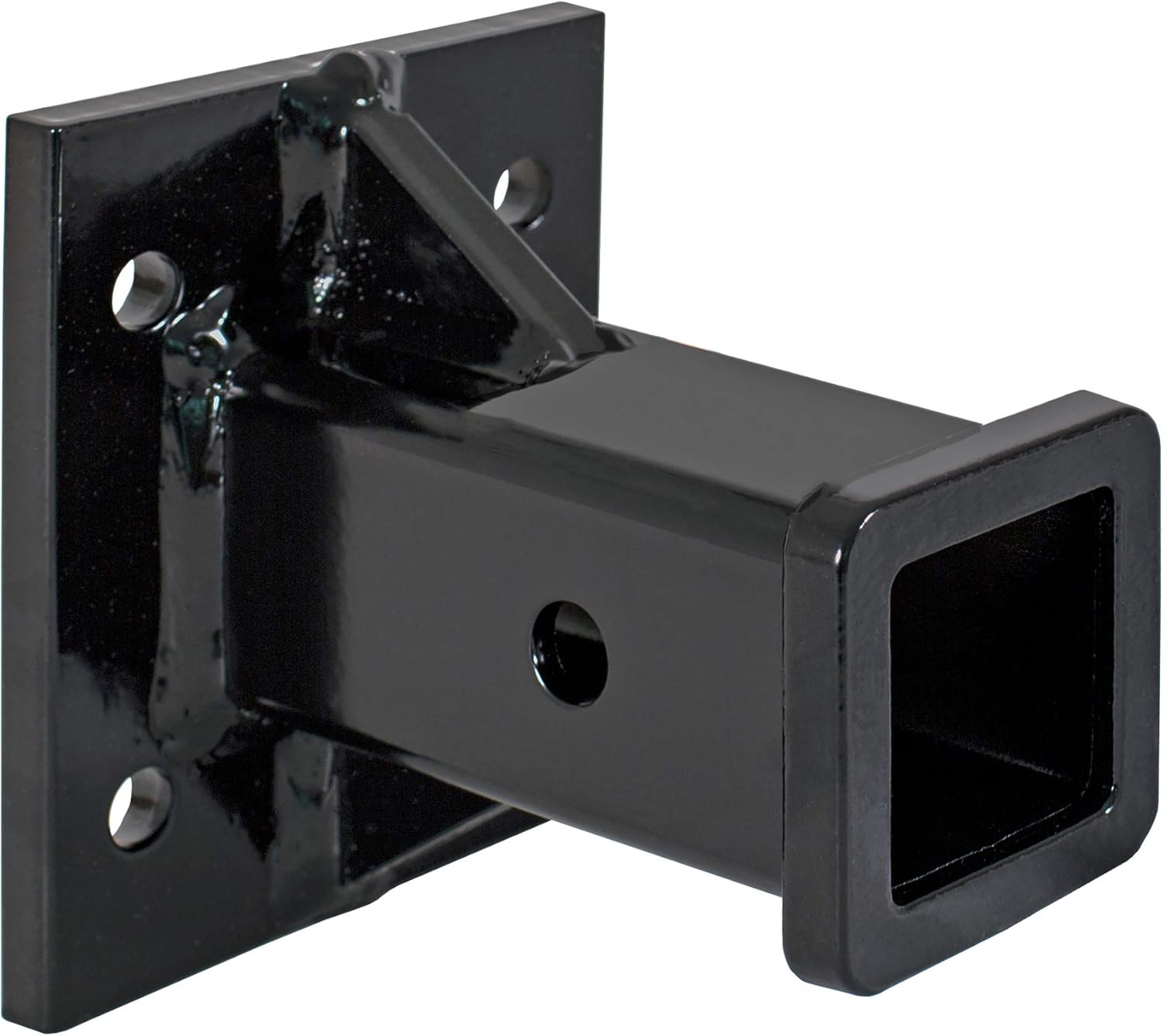 Buyers Products 1804055 2" Bolt-On Receiver Tube, 20,000 Lbs MGTW, 2,000 MVL, Corrosion Resistant Black Powder Coat Finish, Receiver Hitch Accessories image number 1