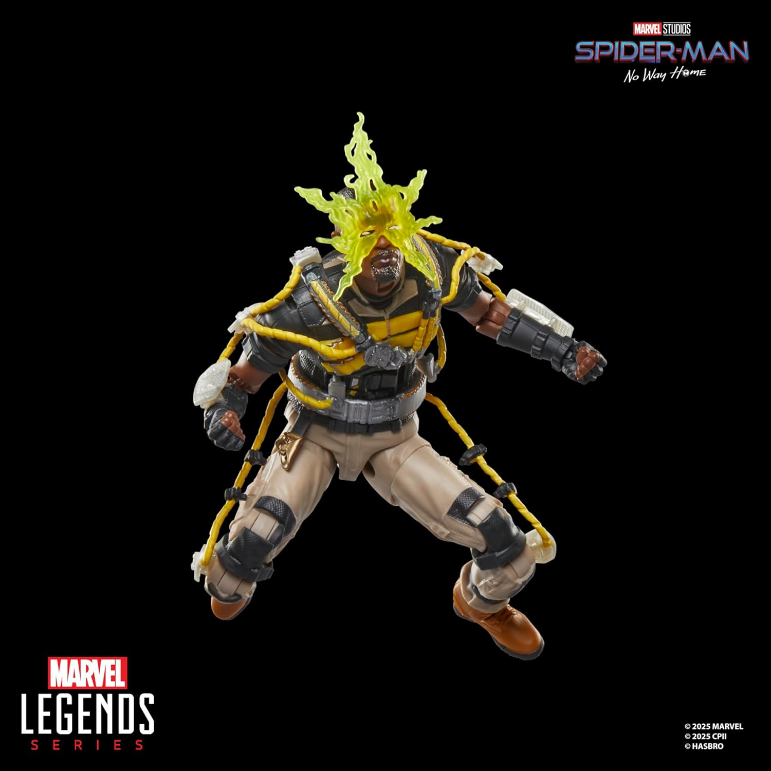 Marvel Legends Series Marvel&rsquo;S Electro, Spider-Man: No Way Home Collectible 6 Inch Action Figure image number 3