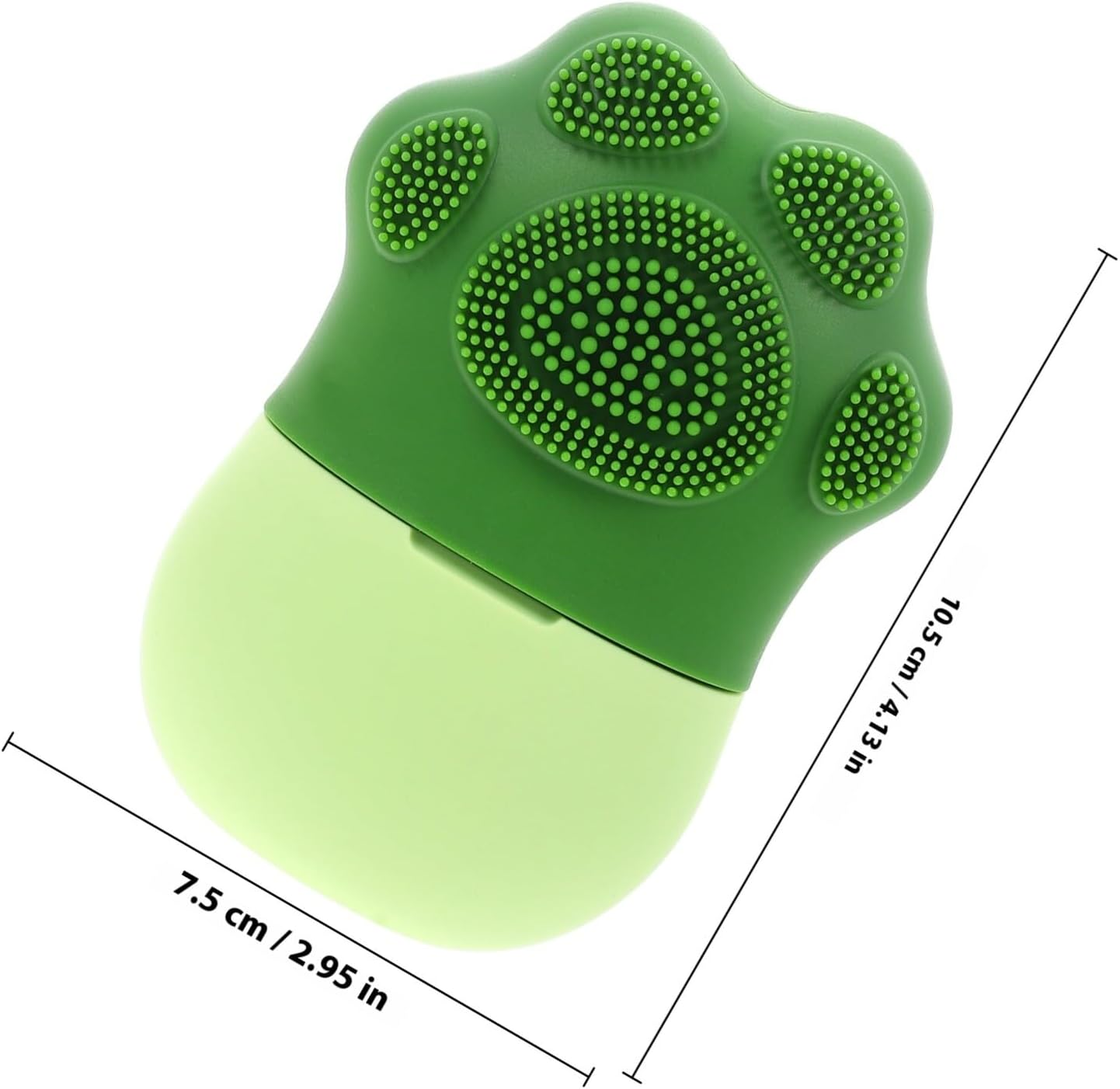 Zerodeko Facial Ice Roller Mold Silicone Face Ice Massager for Puffiness Relief and Pore Shrinking Compact Lightweight Beauty Tool for Home and Travel Skin Care image number 2