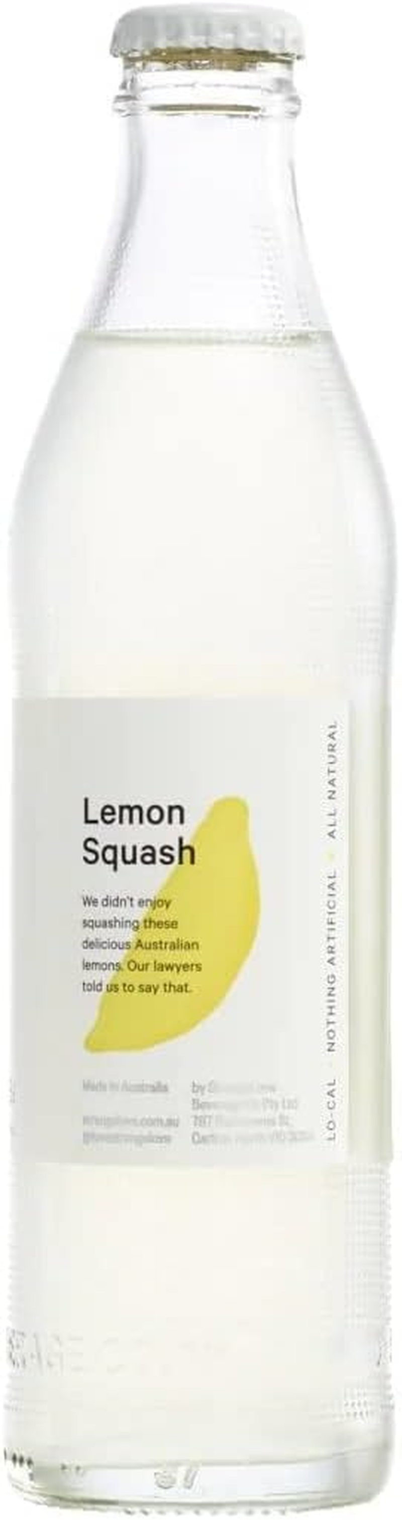 Strangelove Lemon Squash Lo-Cal Soda X 24