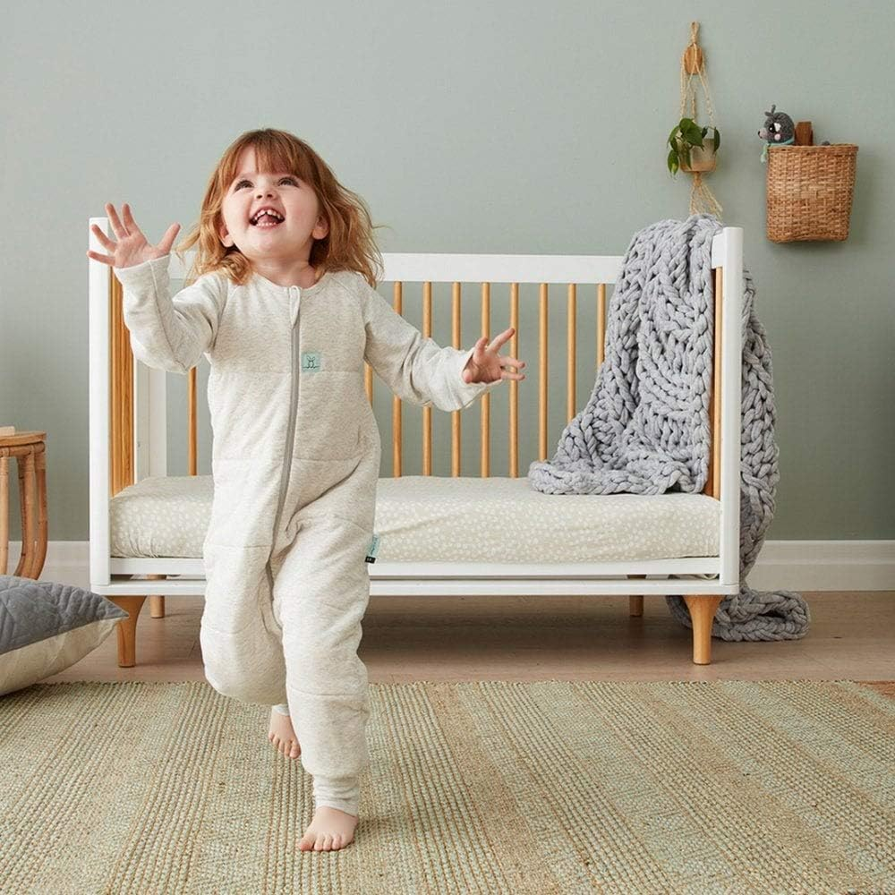 Ergopouch 3.5 TOG Sleep Onesie &ndash; 12&ndash;24 Months &ndash; Grey Marle Print &ndash; Organic Cotton Sleeping Bag Alternative for Infants and Toddlers. image number 2