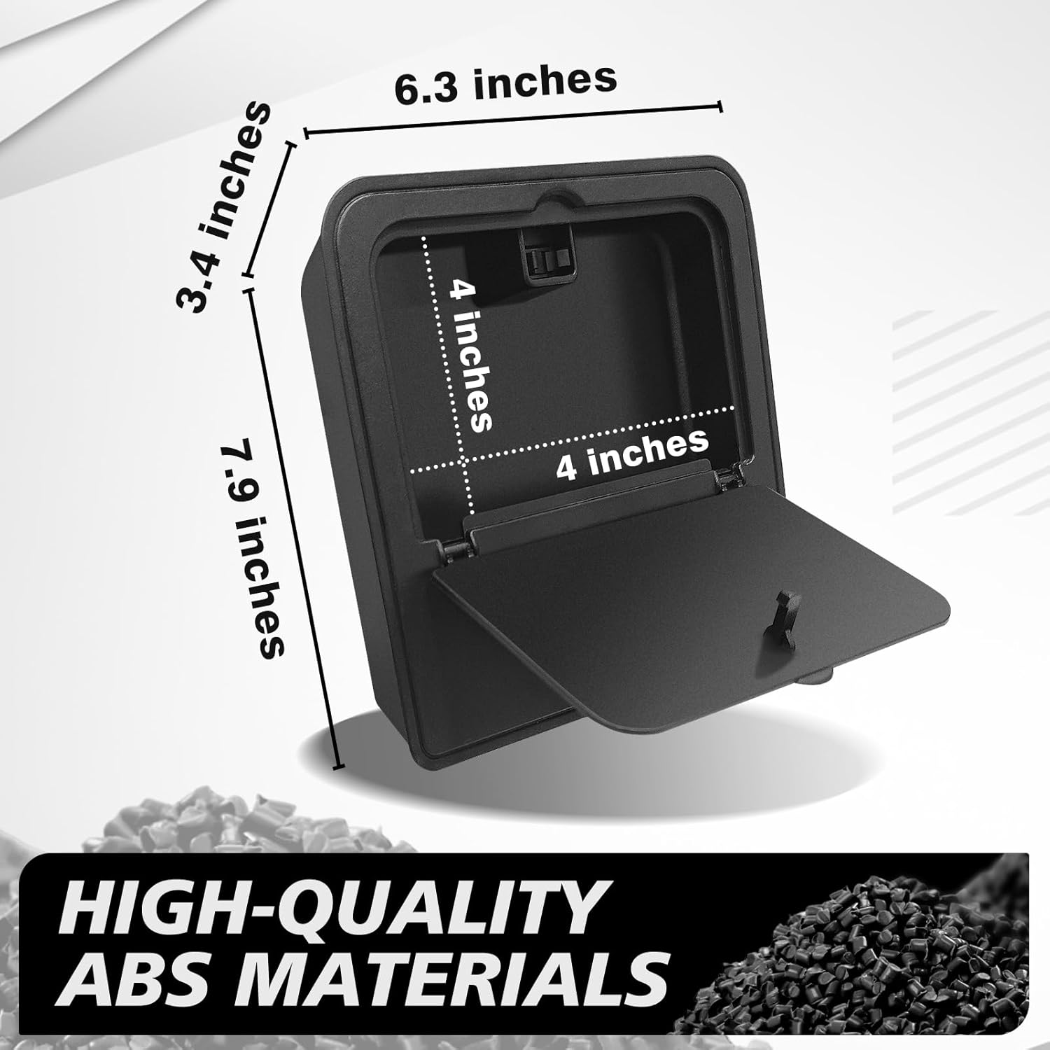 Muslogy Center Console Organizer One-Touch Hidden Storage Compatible with Kia K4 2025 Accessories Secret Compartment Privacy Storage Box Insert Organizer