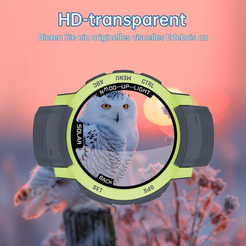 Tempered Glass Screen Protector for Garmin Instinct 2 / 2S 40 Mm Film, Pack of 2 Screen Protectors for Garmin Instinct 2 / 2S 40 Mm Screen Protector, Anti-Scratch Sans Bulless, Fingerprint Compatible image number 4