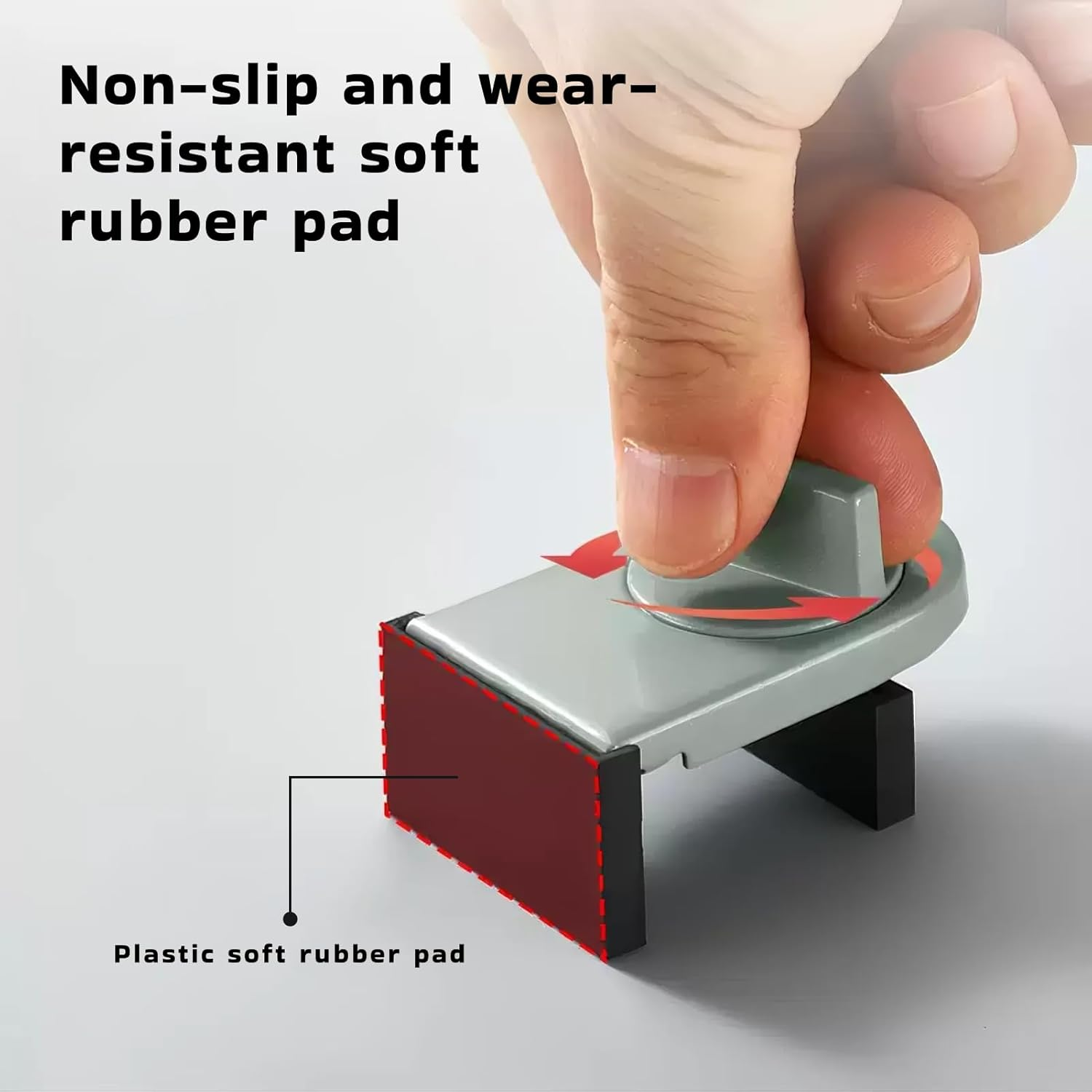 4 Sliding Door Security Locks, Instant Slide Window Track Rail Stoppers for Enhanced Child Safety & Travel Convenience, Tool-Free Installation, Prevents Forced Entry, Reusable & Portable image number 5