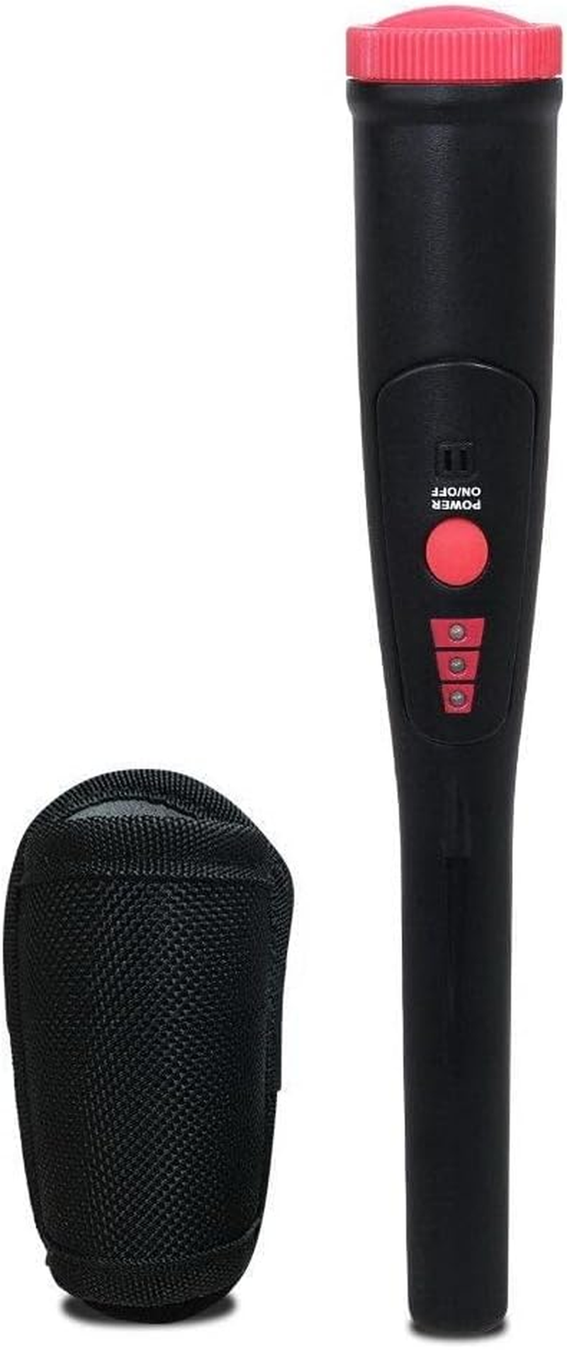 WEISSHORN Metal Detector, Portable Handheld Pinpointer Finder Bounty Hunter Black image number 4