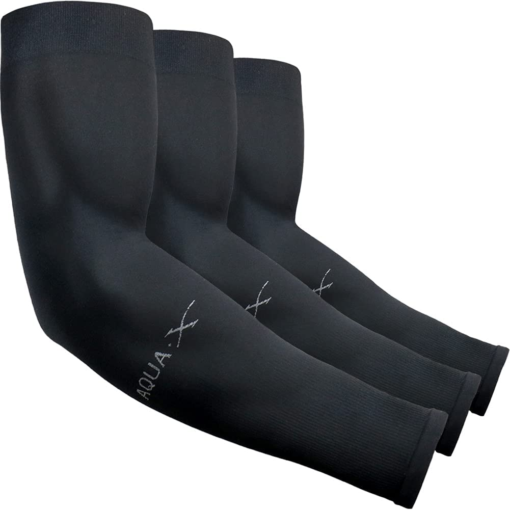 UV Protection Cooling Arm Sleeves for Women Men Youth, Beister 6/3 Pairs Long Sunblock Protective Arm Cover for Golf, Basketball, Cycling, Covering Tattoos