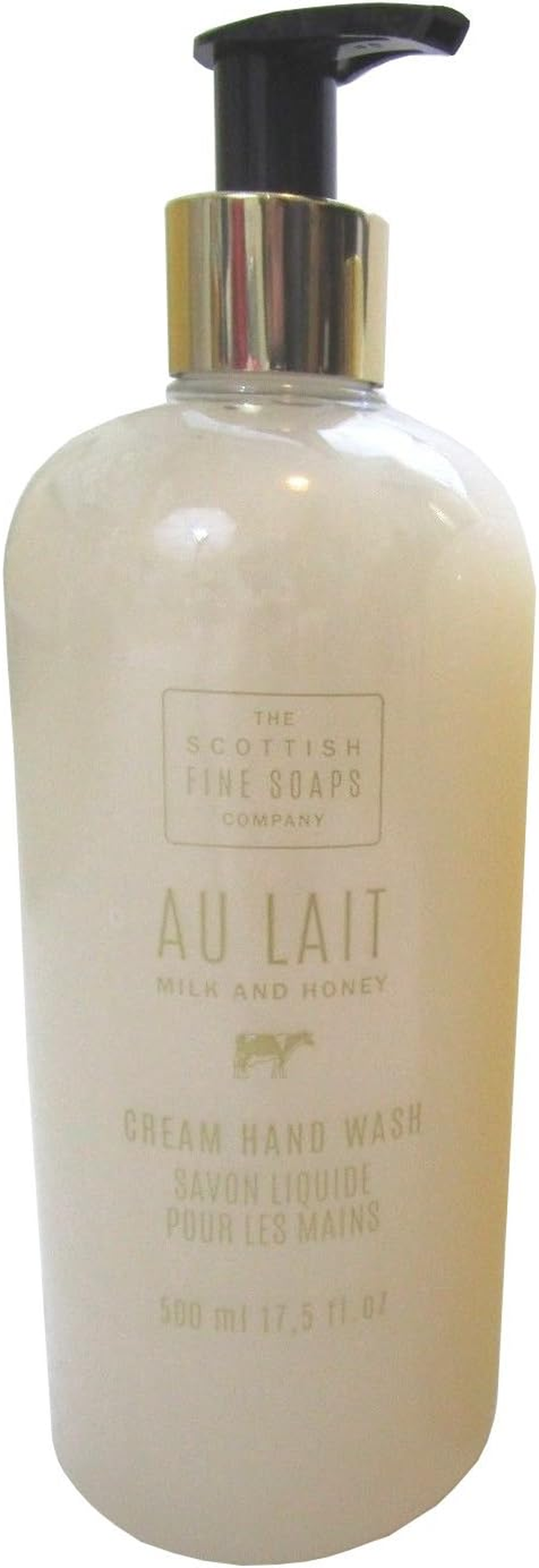 Au Lait Milk and Honey Scottish Fine Soaps Hand Soap 17.5 Oz