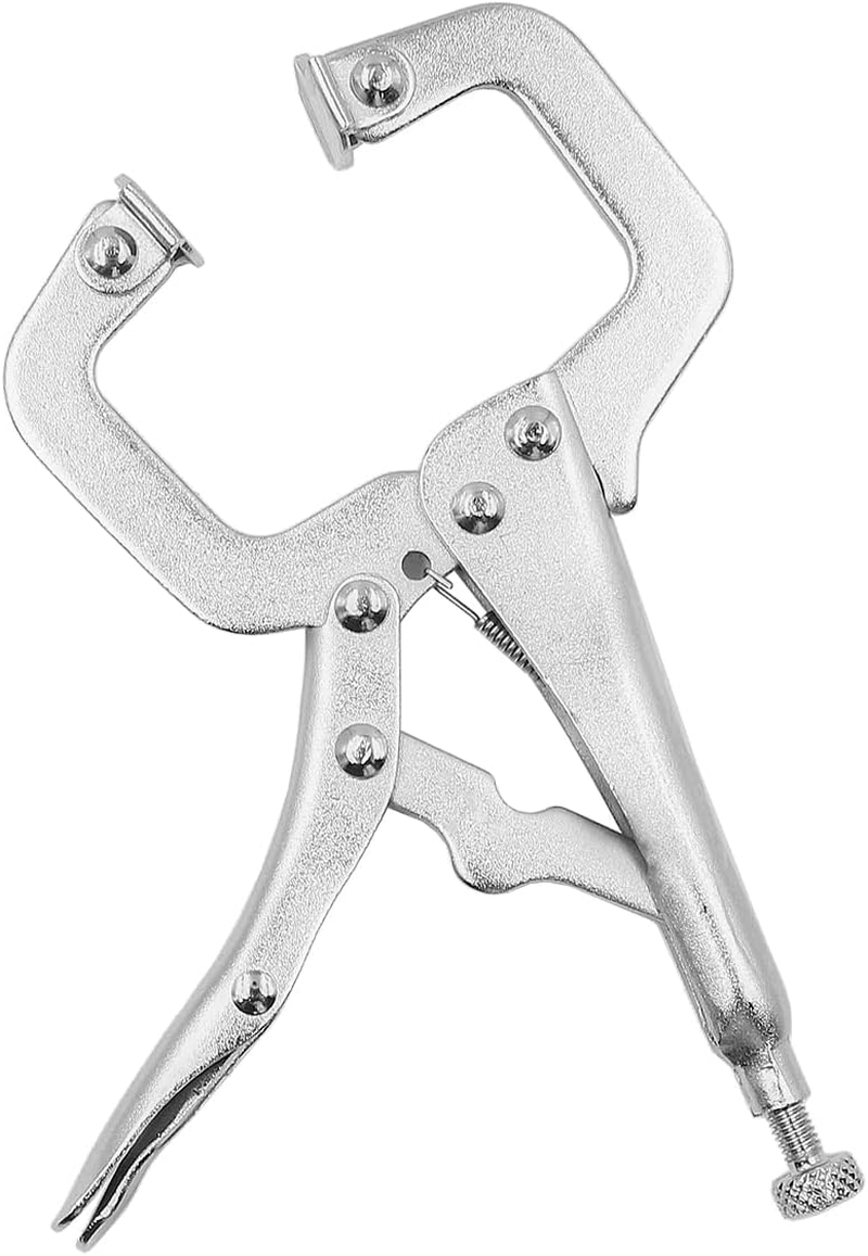 ZONADA Set of 4 C-Clamp 6 Inch with Swivel Pads &ndash; Strong Steel Vise Grip for Welding, Carpentry, Metalworking and DIY Projects