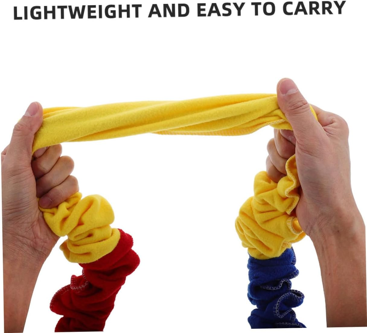 Generic Elastic Stretchy Band Dynamic Movement Rope for Outdoor Exercise Cooperative Game Supplies Colorful Stretchy Band for Classroom Group Activities image number 2