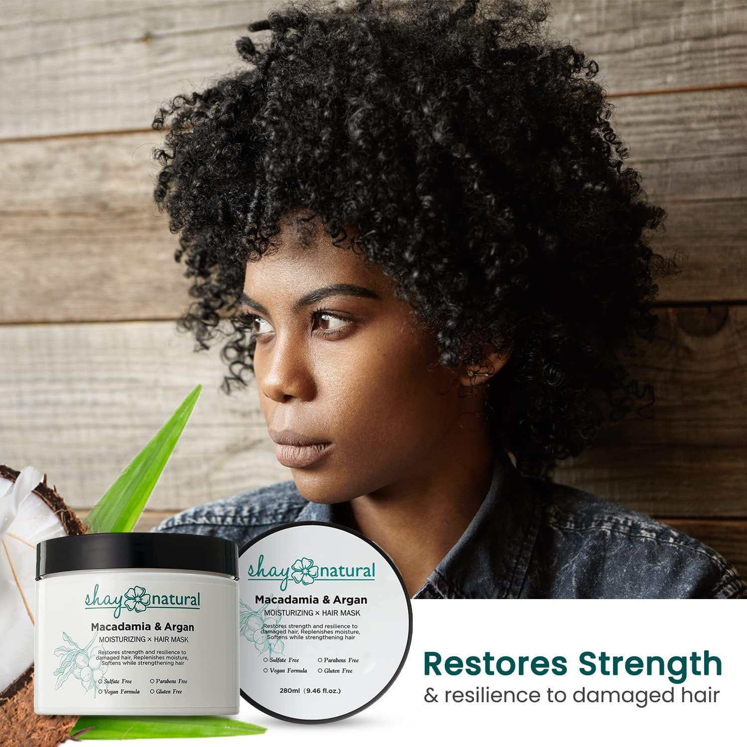 Macadamia & Argan Moisturizing Hair Mask