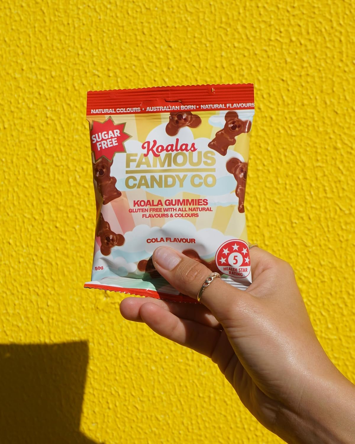 Famous Candy Koalas Cola 50 G (10 Bags) image number 2