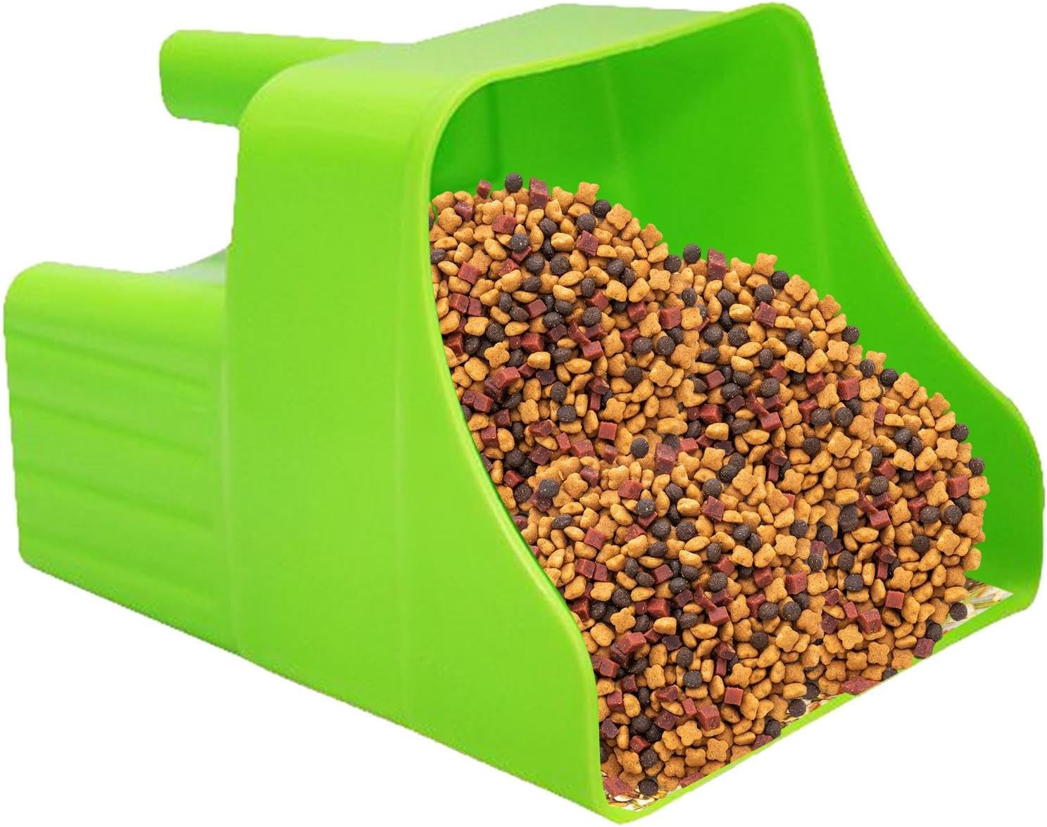 Chicken Feed Scoop | Coop Feeding Shovel - Ergonomic Feed Scoop for Farming Livestock Care Gardening Poultry Feeding Backyard Sheep Chicken Horse Cattle image number 1