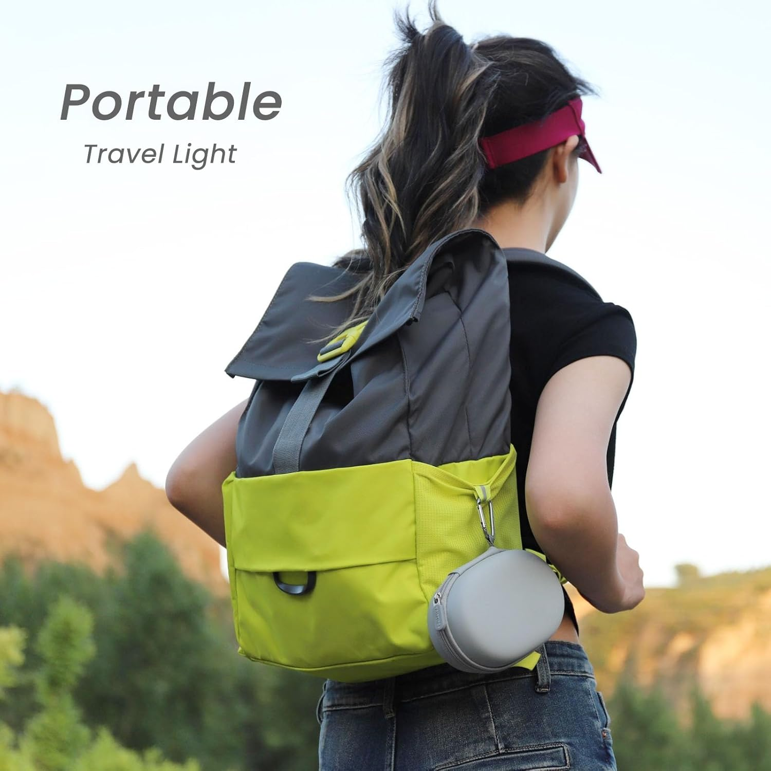 TRIPTIPS Pee Conch Foldable Female Urinal Device Portable Urinal for Women Pee Funnel for Women Travel, She Pee Cup for Women, Stand to Pee Reusable Womens Urinal Funnel with Tube and Case image number 3