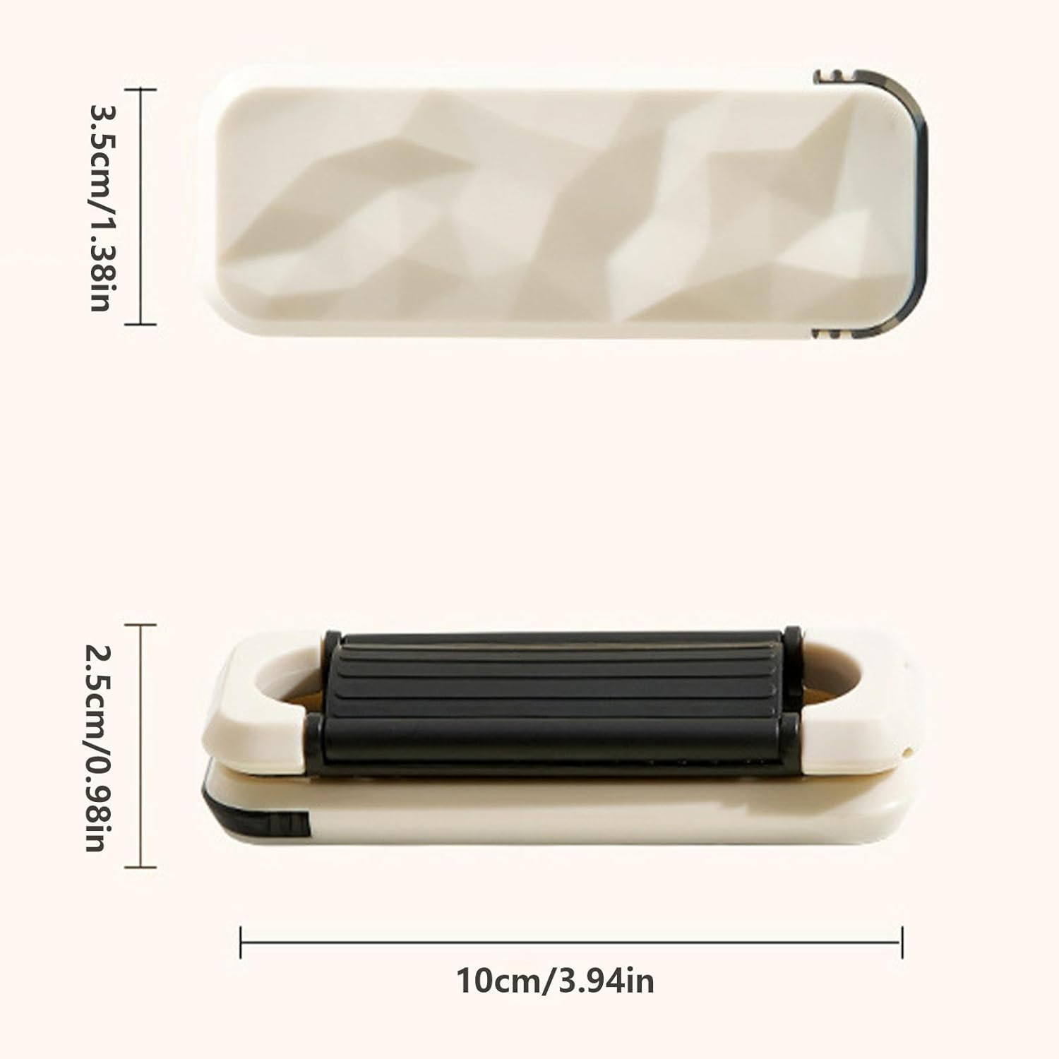 Foldable Hair Brush with Mirrors, Portable Air Cushion Comb, Travel Hair Styling Tool, High Top Artifact Hair Comb, Scalp Massage Brush for Curly Hair, Ladies&rsquo; Foldable Hair Brush, Air Cushion Comb image number 2