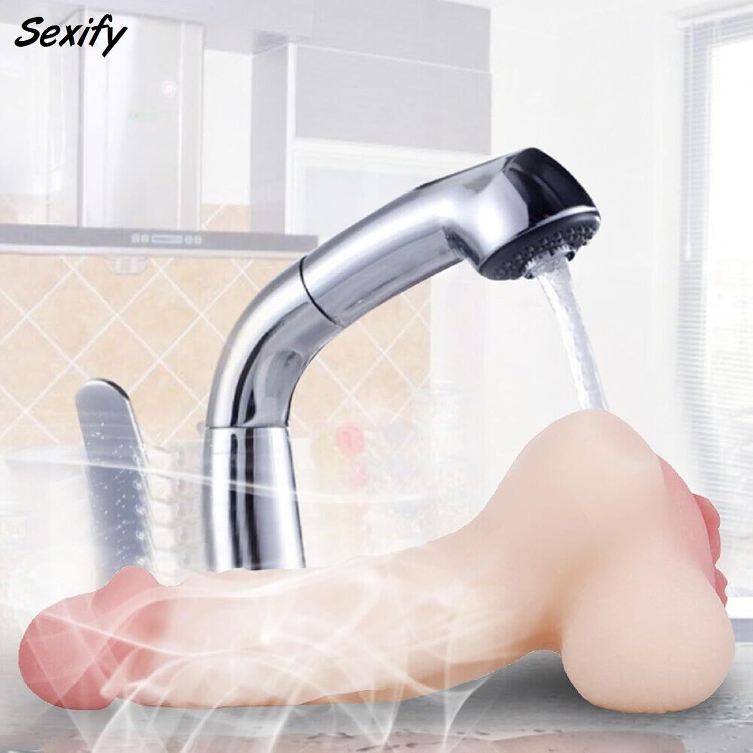 Realistic Dildo Pocket Pussy Masturbators Adult Sex Toy Stimulator with 3D Textured Mini Pussy Soft Vaginal G-Spot Dildo Stroker for Men and Couples Penis Soft Extender Extension Delay Hollow Sleeve Masturbation Cup Male Sex Toy