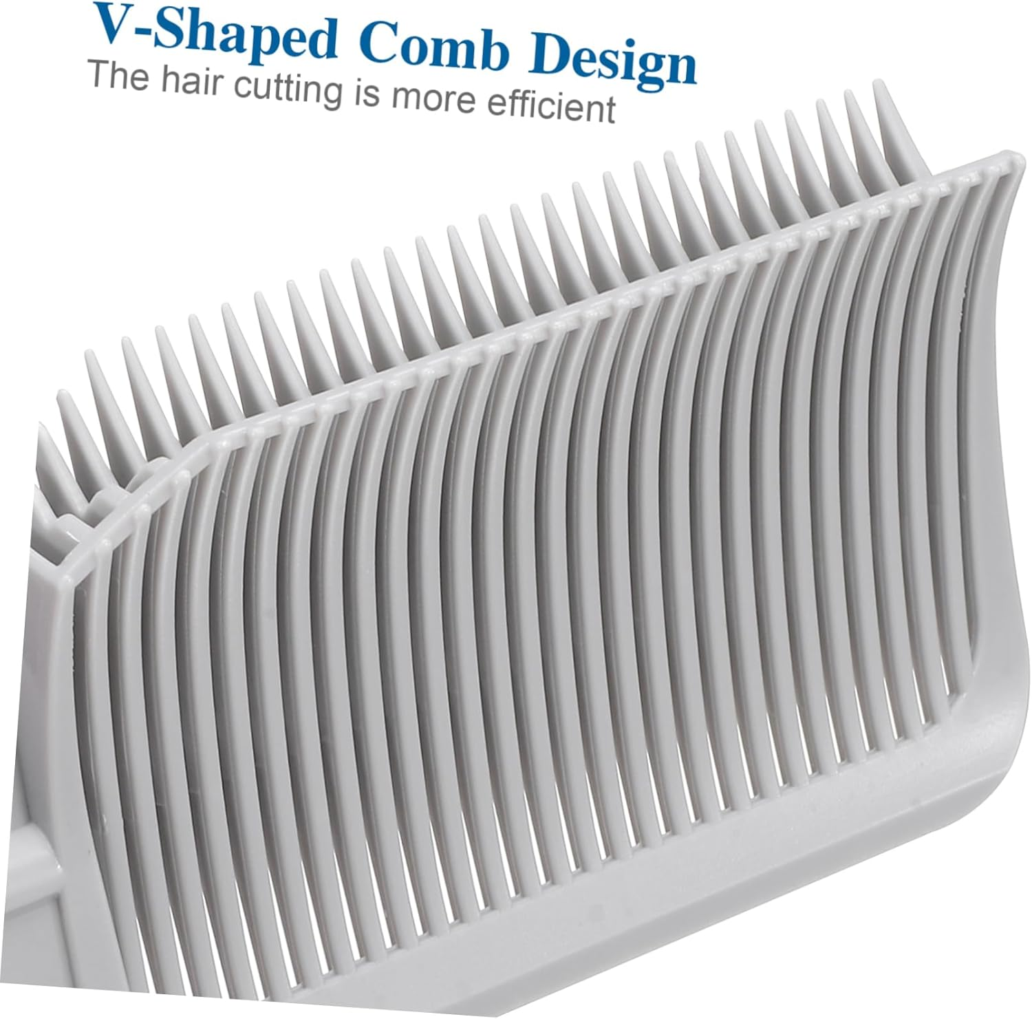 TOPPERFUN Men'S Hair Cutting Comb Professional Barber Styling Comb for Fades Blending and Flat Tops Ergonomic Design for Comfortable to Hold and Precision Cutting image number 2