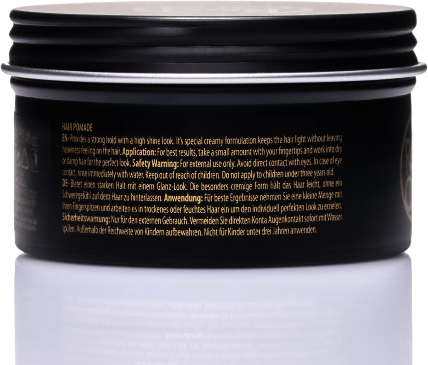 Redone Creative Hair Pomade Wax 100Ml | Strong Hold | Matte Look | Styling Excellence in a Tin Case | Travel Size | Pomade Hair Styling Wax