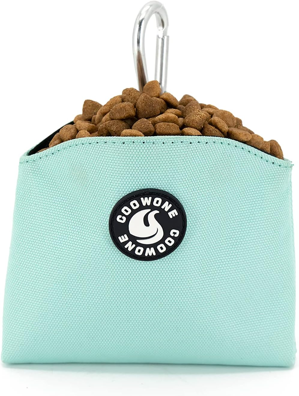 COOWONE Dog Treat Bag with Magnetic Opening - Pink, Small, Minimalist