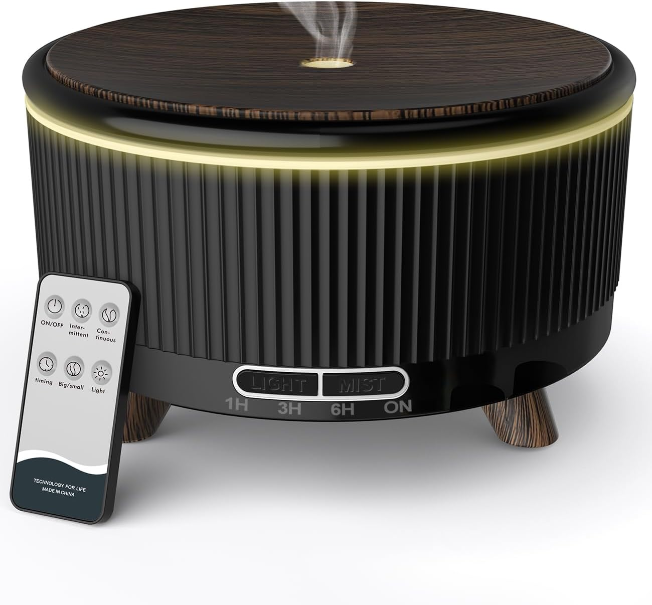 500Ml Essential Oil Diffusers for Home, Aromatherapy Diffuser, Room Aroma Diffuser, Scent Diffuser，Green