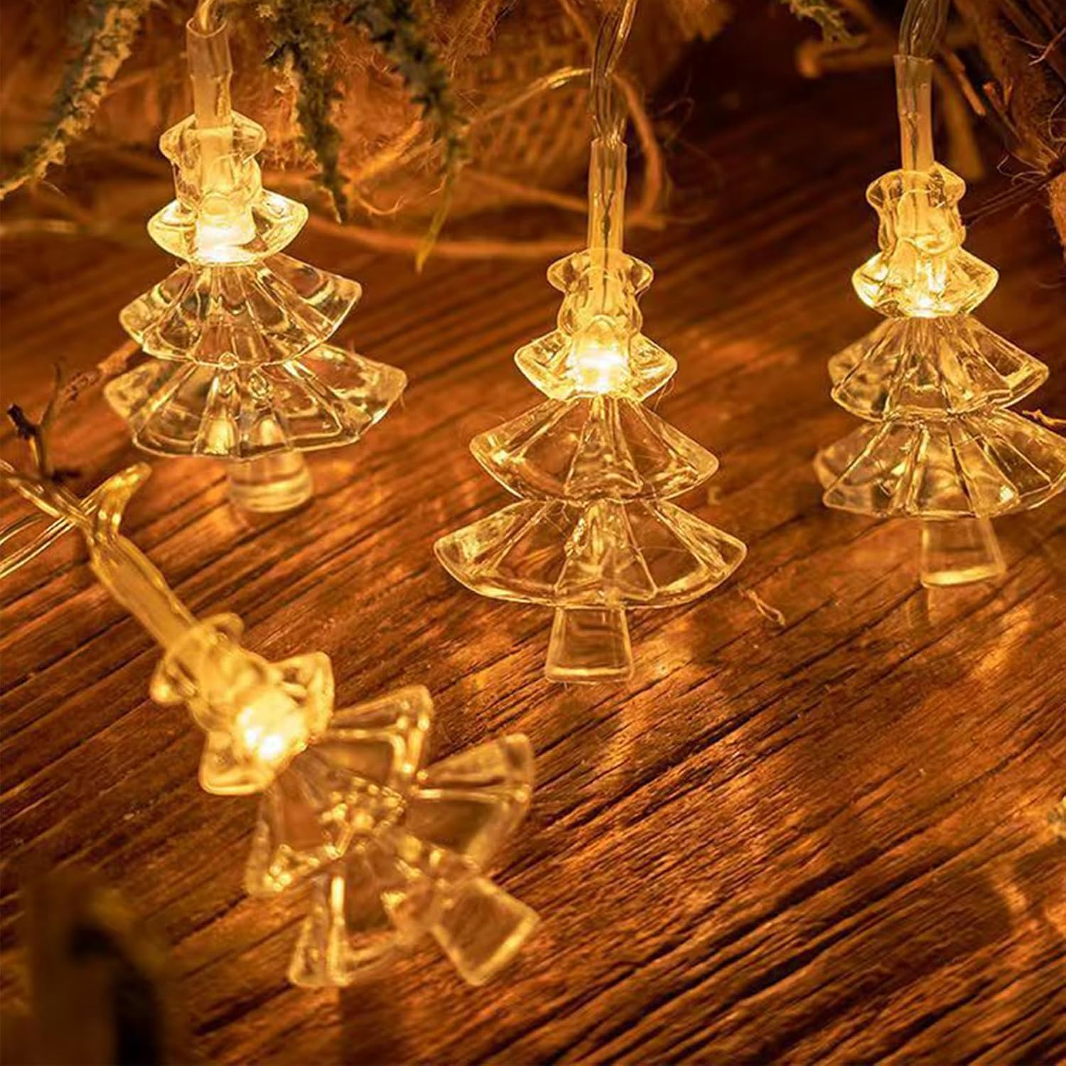 Koboko Christmas Tree Fairy Lights, 3 M, 20 LED Christmas Fairy Lights, Battery Operated, Christmas Decoration, Christmas Lighting, Indoor for Christmas Tree, Christmas Decoration, Party Decoration image number 2