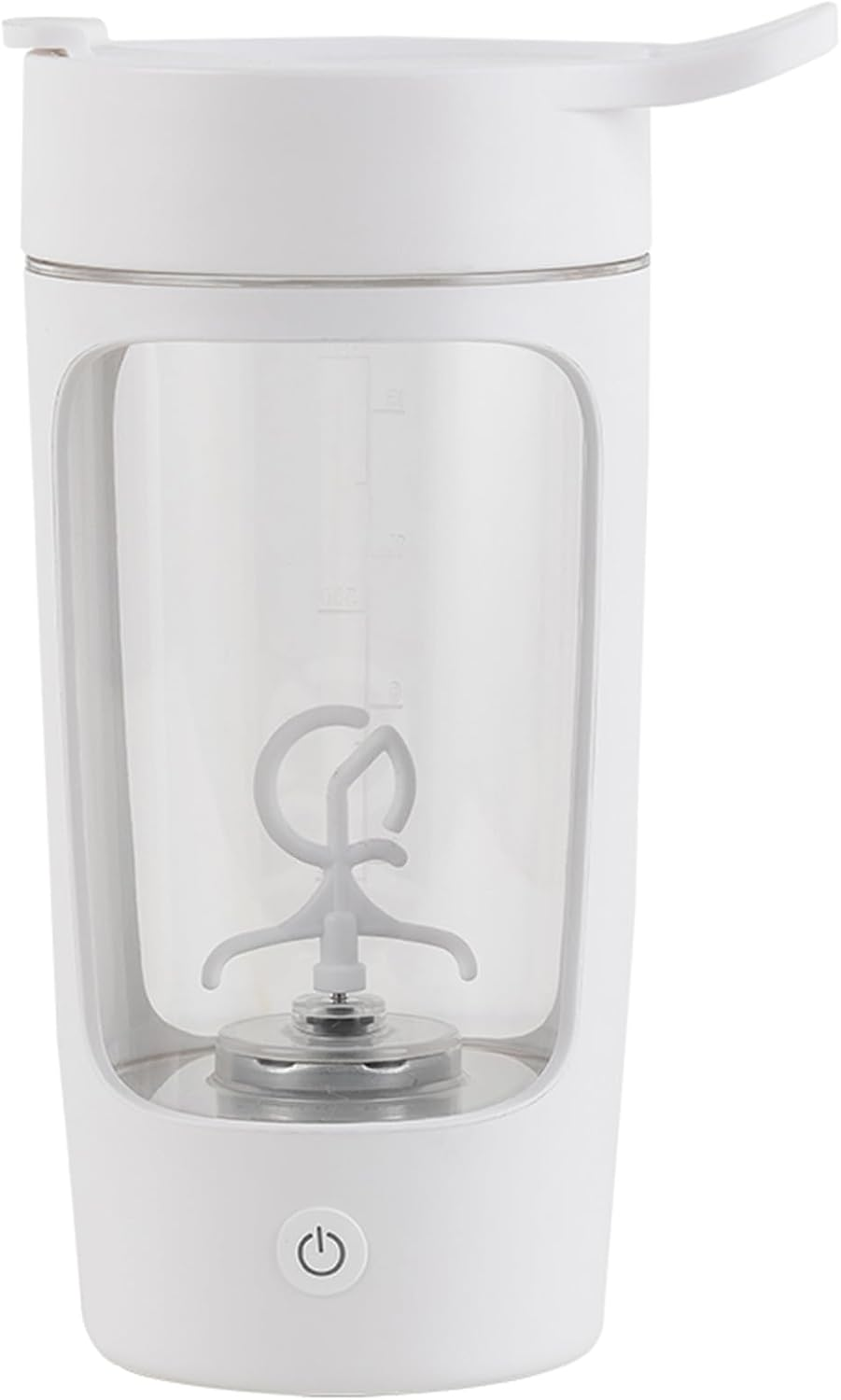 Electric Protein Shaker Bottle, 650ML Portable Blender Bottles, BPA Free, USB Rechargeable Shaker Bottles for Protein Mixes, Made with Tritan | Best Birthday | Valentine'S Day Gift (Black)