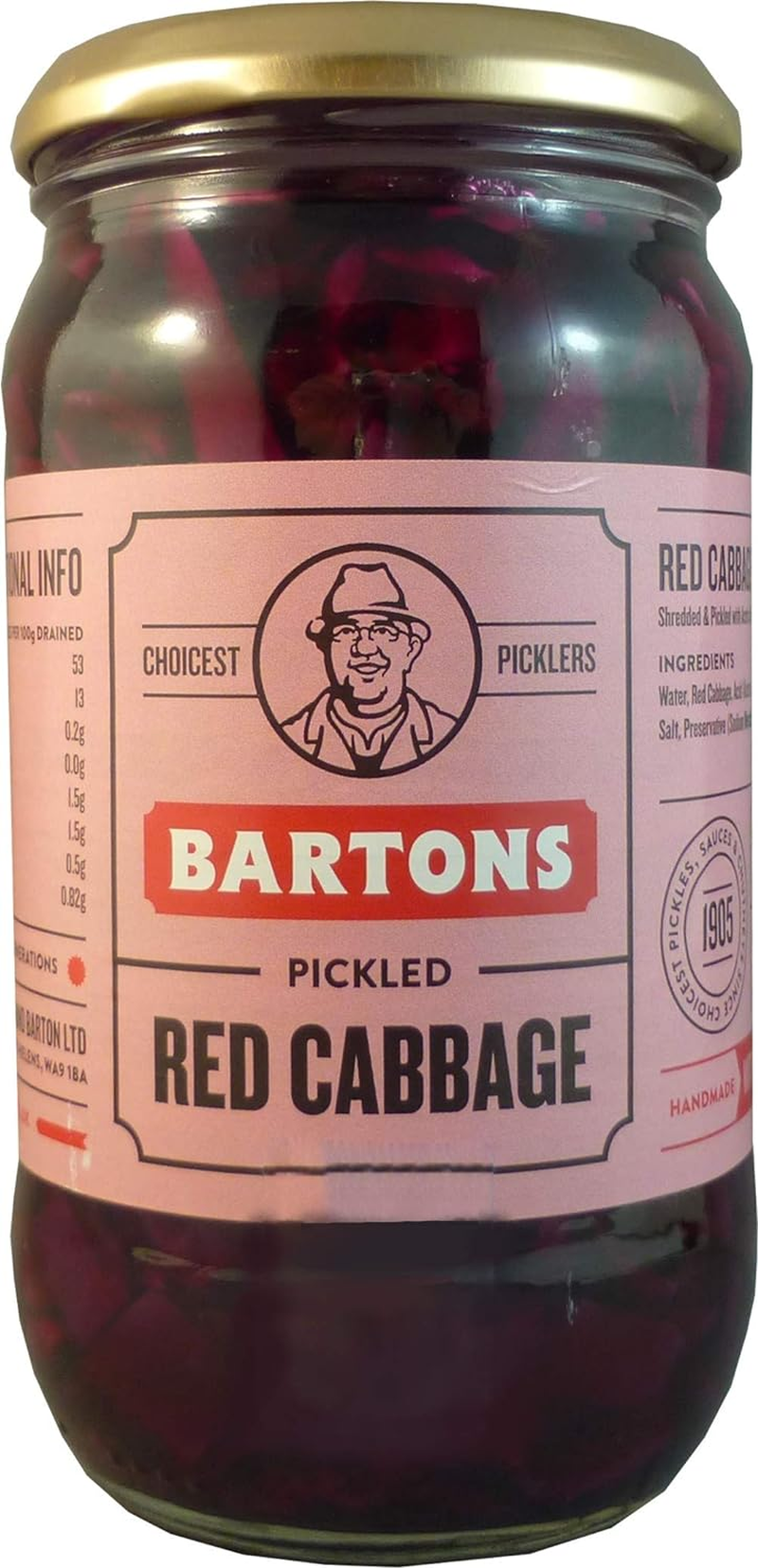 Barton'S Red Cabbage, 440 G, Cabbage