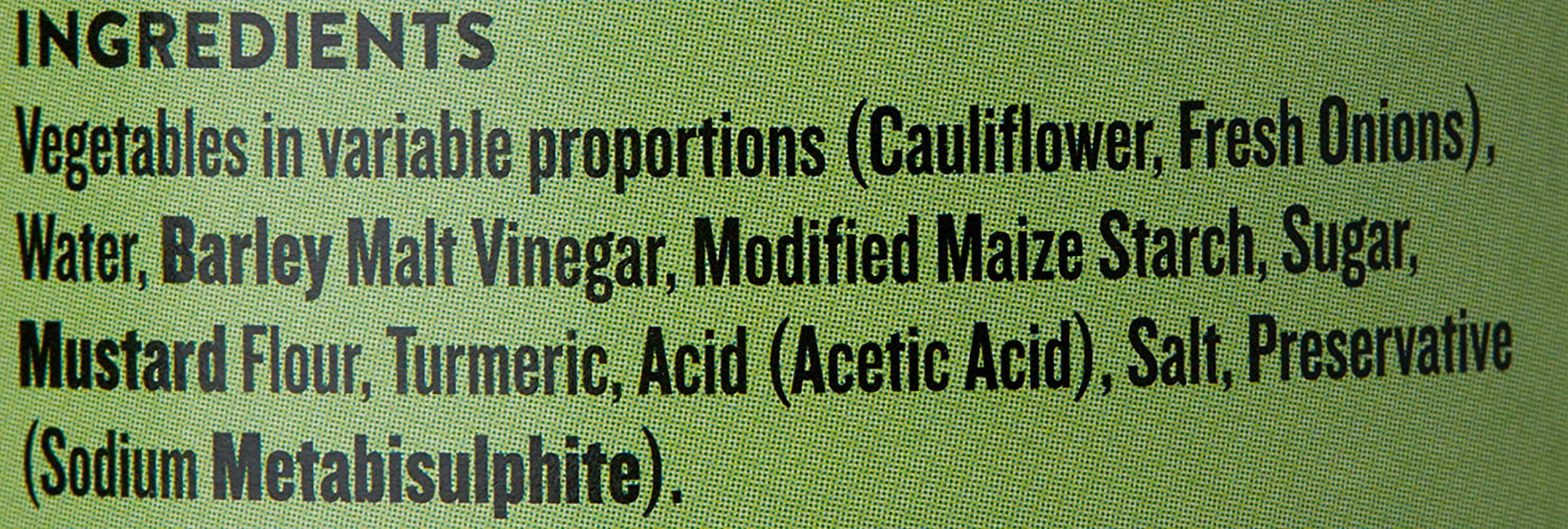 Bartons Piccalilli, 270G