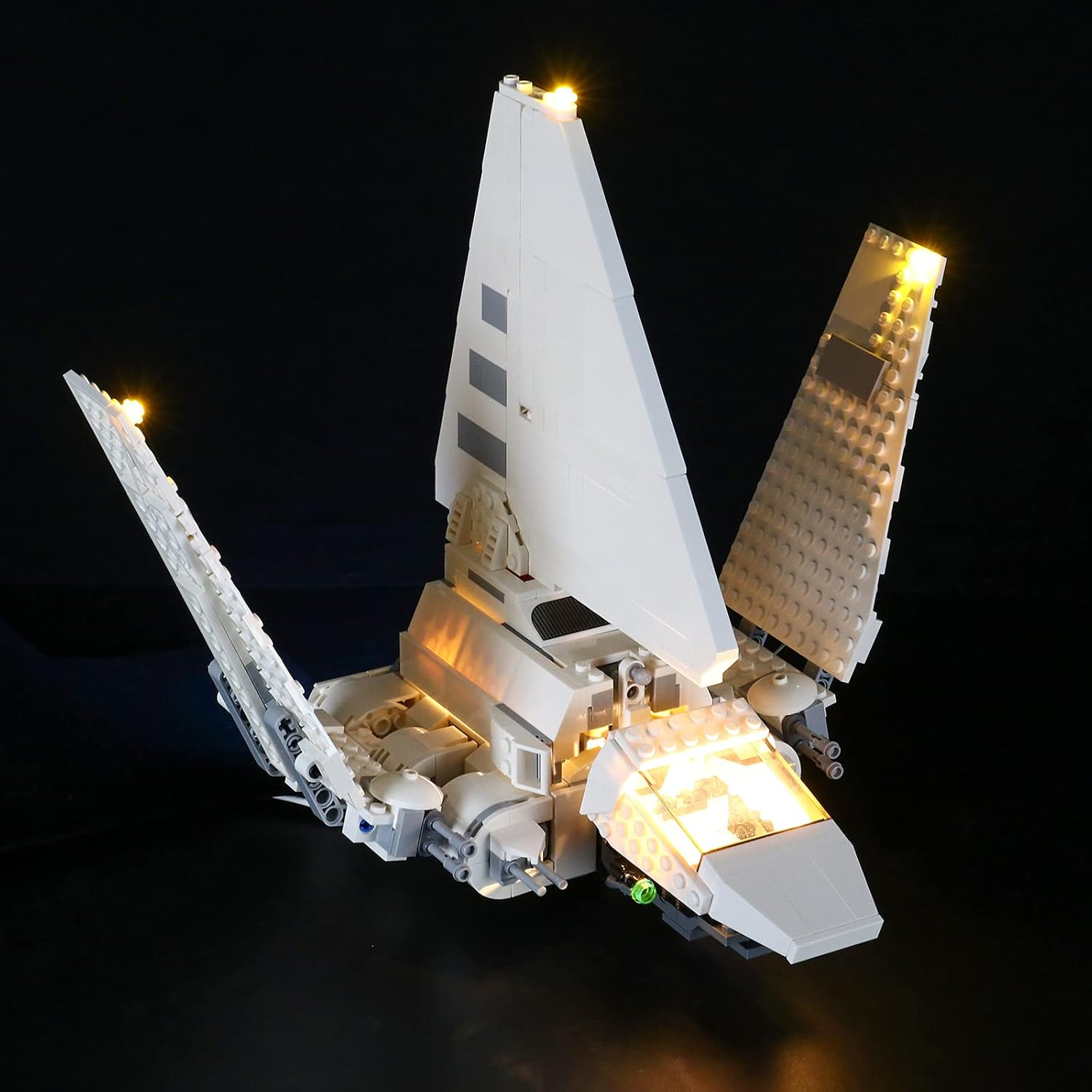 GEAMENT LED Light Kit Compatible with  Imperial Shuttle - Lighting Set for 75302 Building Model (Model Set Not Included) image number 3