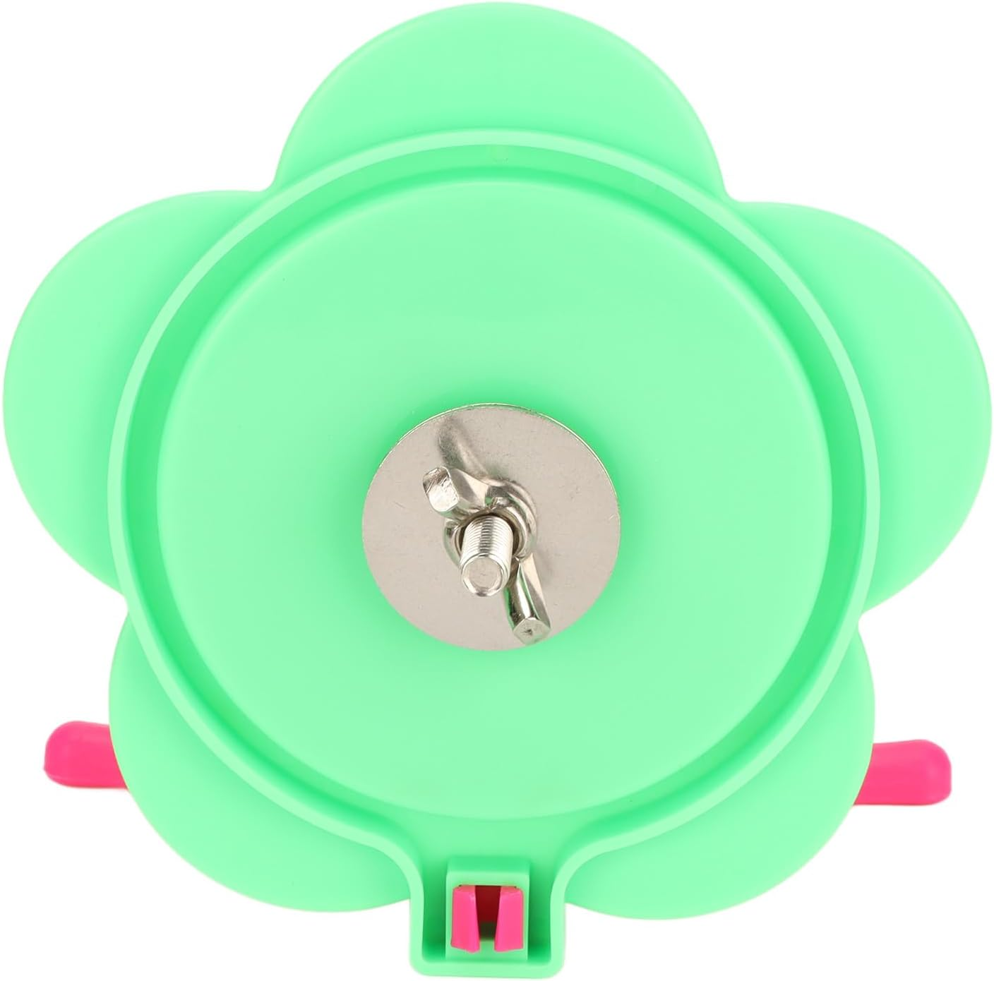 RASTKY Mirror Flower Shape Decorative Plastic Mirror Stand Toy Budgie Lovebird Cockatiel - Pet Supplies/Birds/Toys image number 2