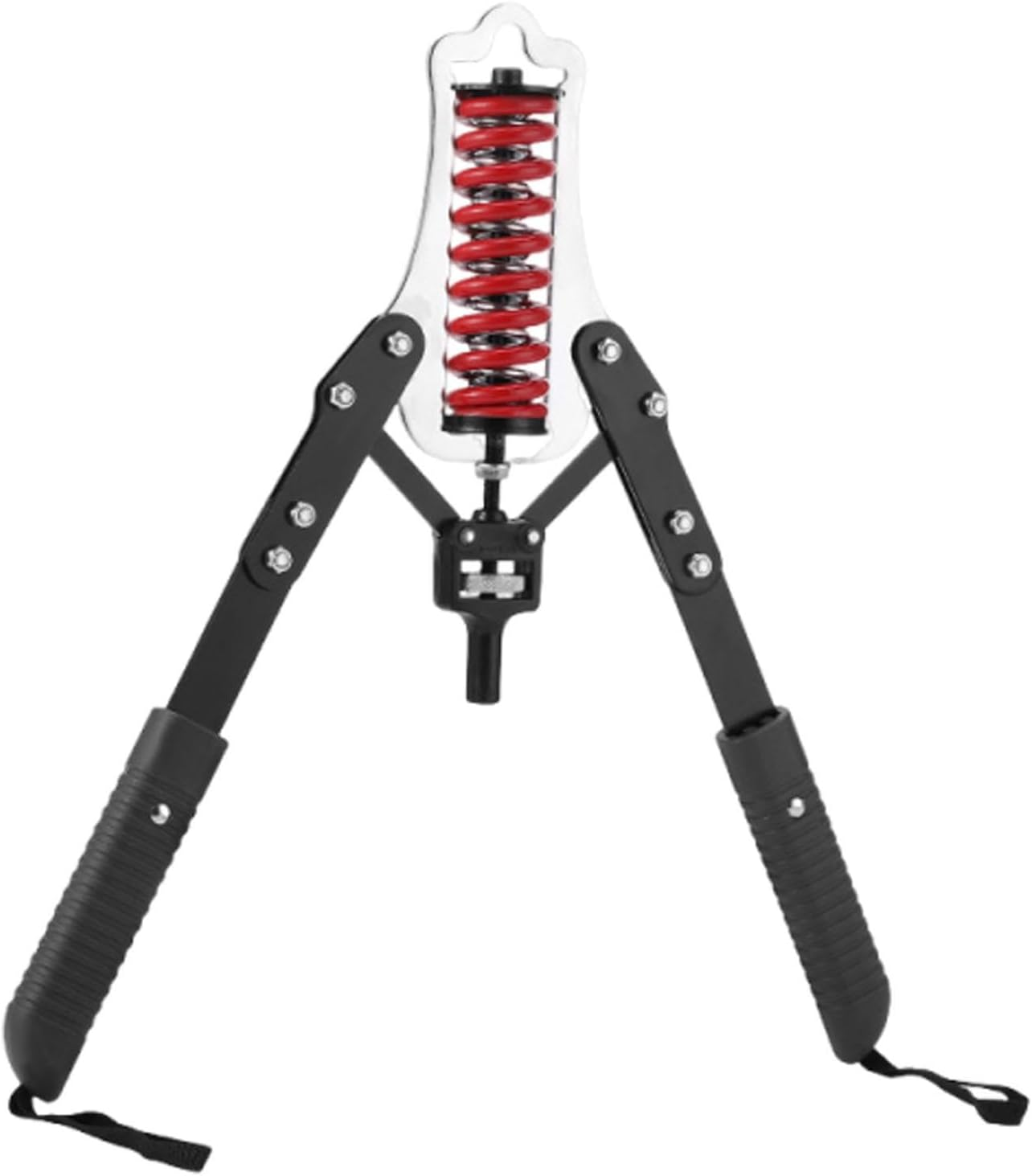 Yuksok Adjustable 10-200Kg Spring Chest Expander Carbon Steel Versatile Professional for Full Body Workout Arm Exercise Strengthener