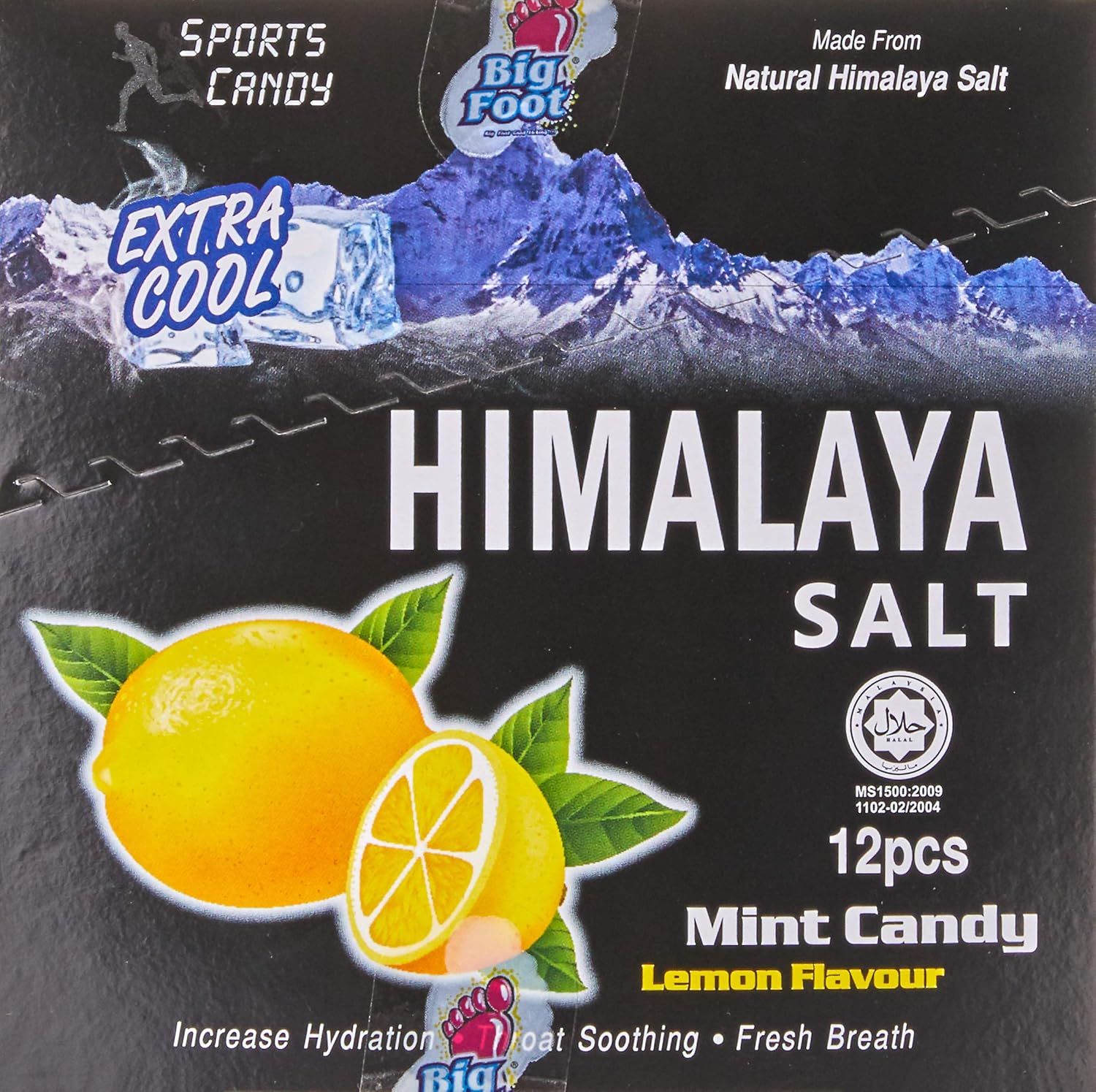Big Foot Himalaya Salt Candy 12G Box 12 Pack image number 3
