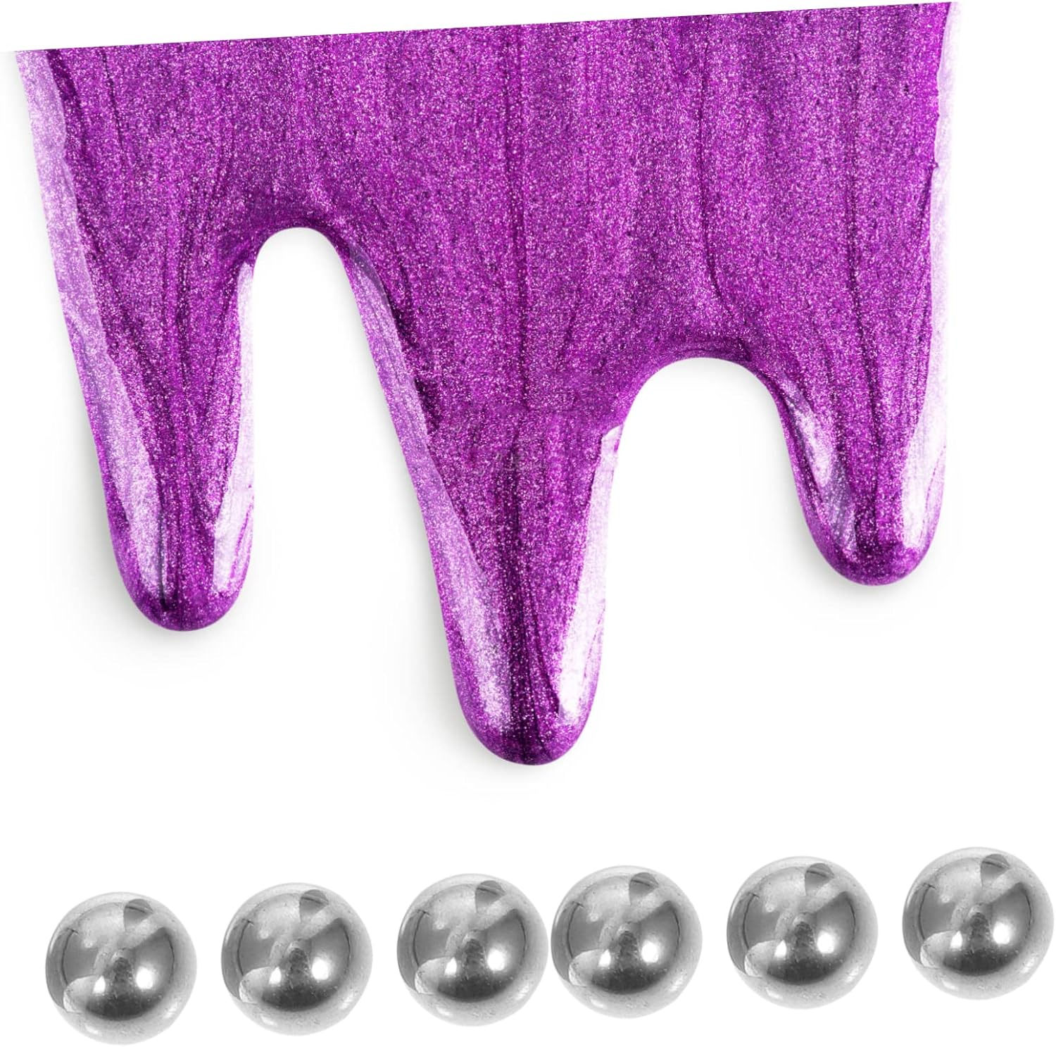 Beavorty 240Pcs Stainless Steel Paint Mixing Agitator Balls Stirring Steel Balls for Nail Polish image number 7