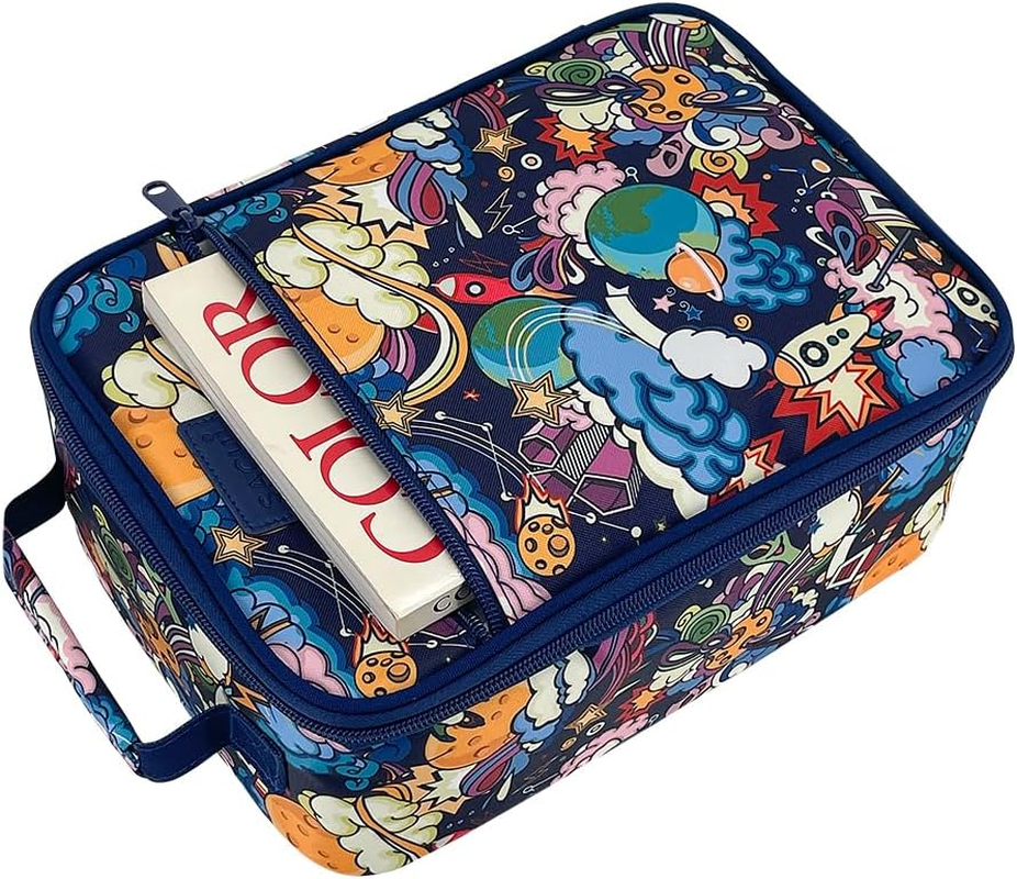 Sachi 'Style 225' Insulated Junior Lunch Bag - Alien Adventures image number 5