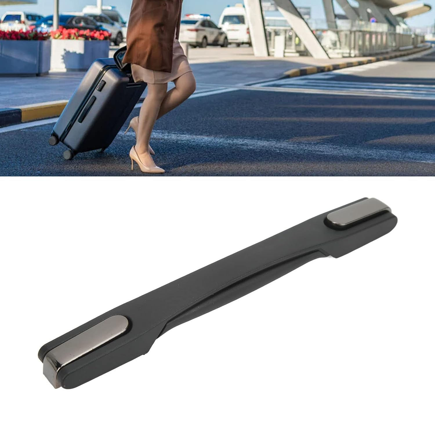 RASTKY Luggage Handle Replacement Accessories Luggage Handle Plastic Carry Handle Suitcase Handle Luggage Replacement Accessories image number 5