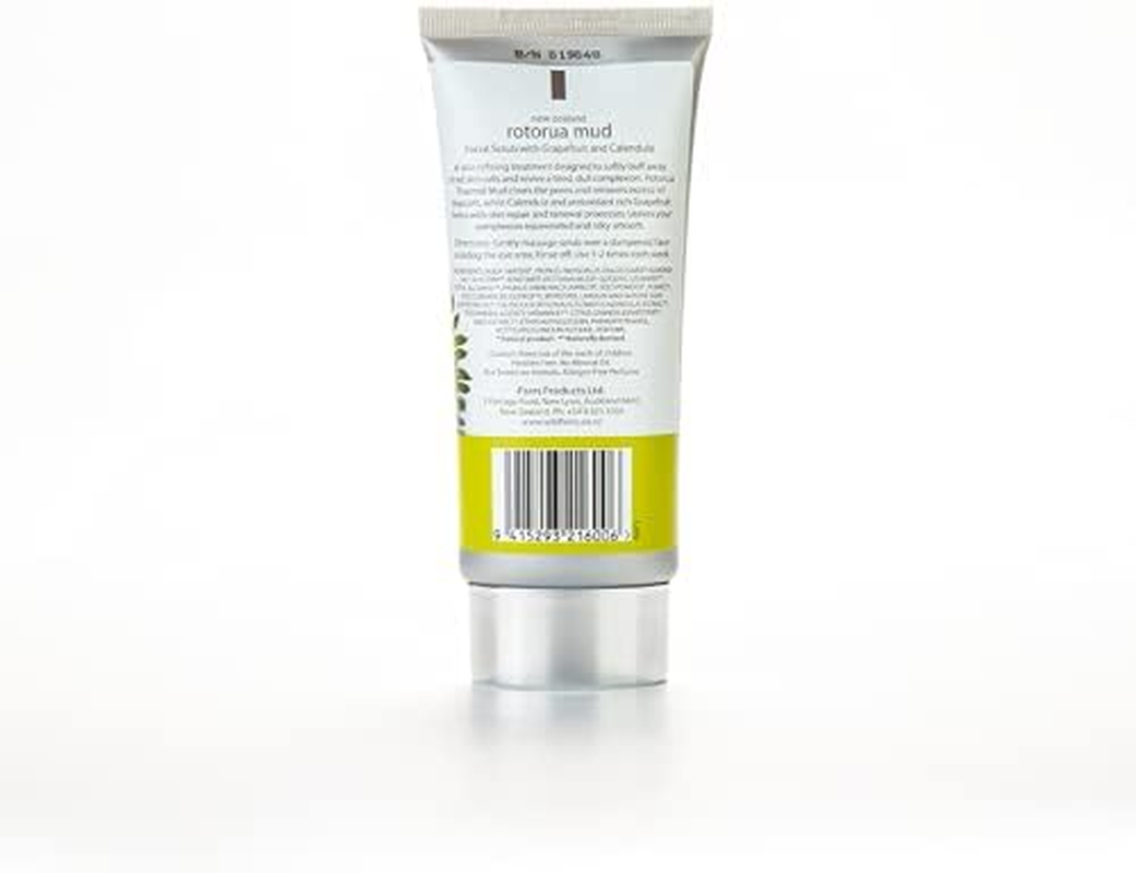 Wild Ferns Rotorua Mud Facial Scrub with Grapefruit & Calendula, 100Ml, Pack of 1 image number 6