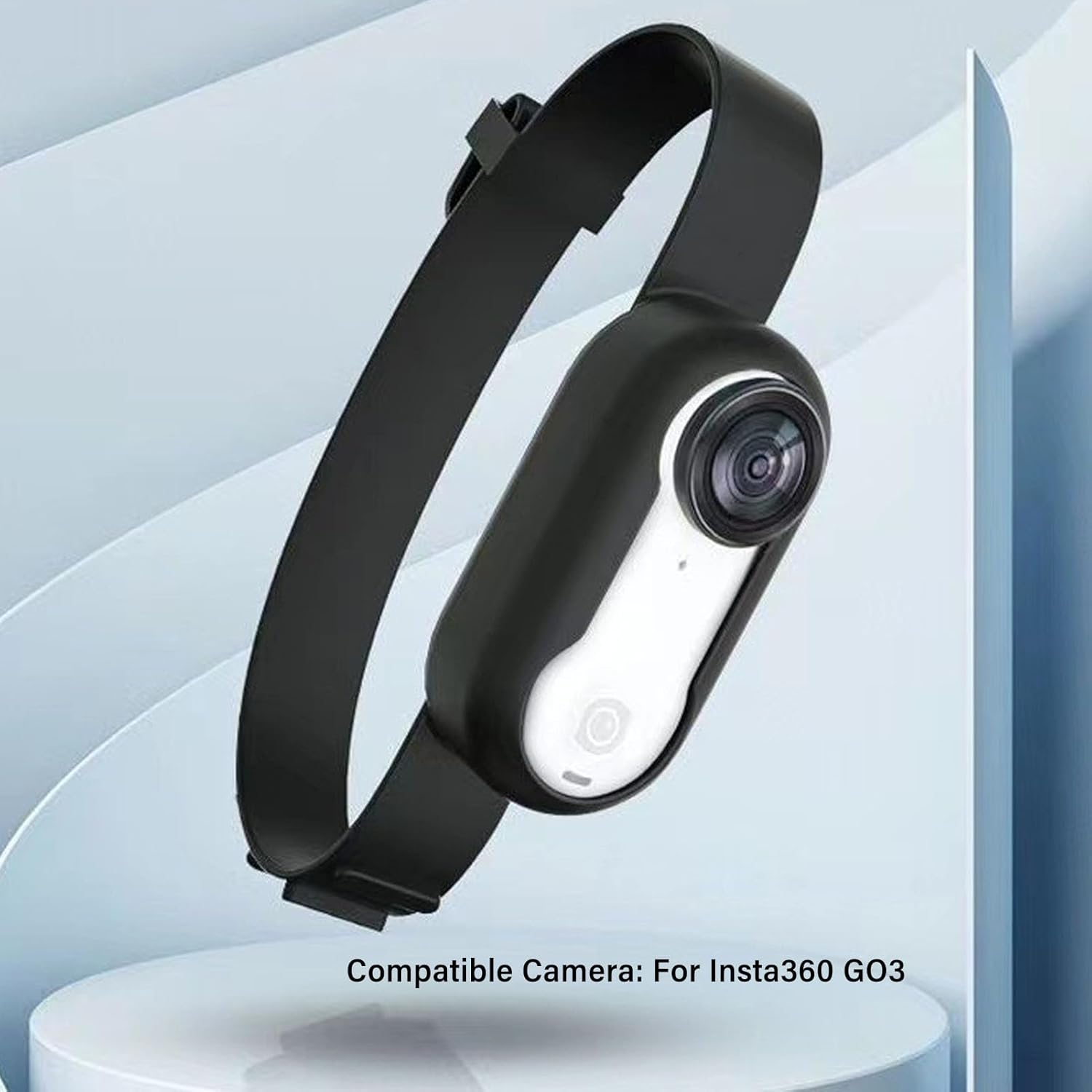 Annadue Cat Camera Collar for GO3, Adjustable Silicone Bracelet, Dog Collar, Camera for Dogs, Cats, Indoor/Outdoor image number 3