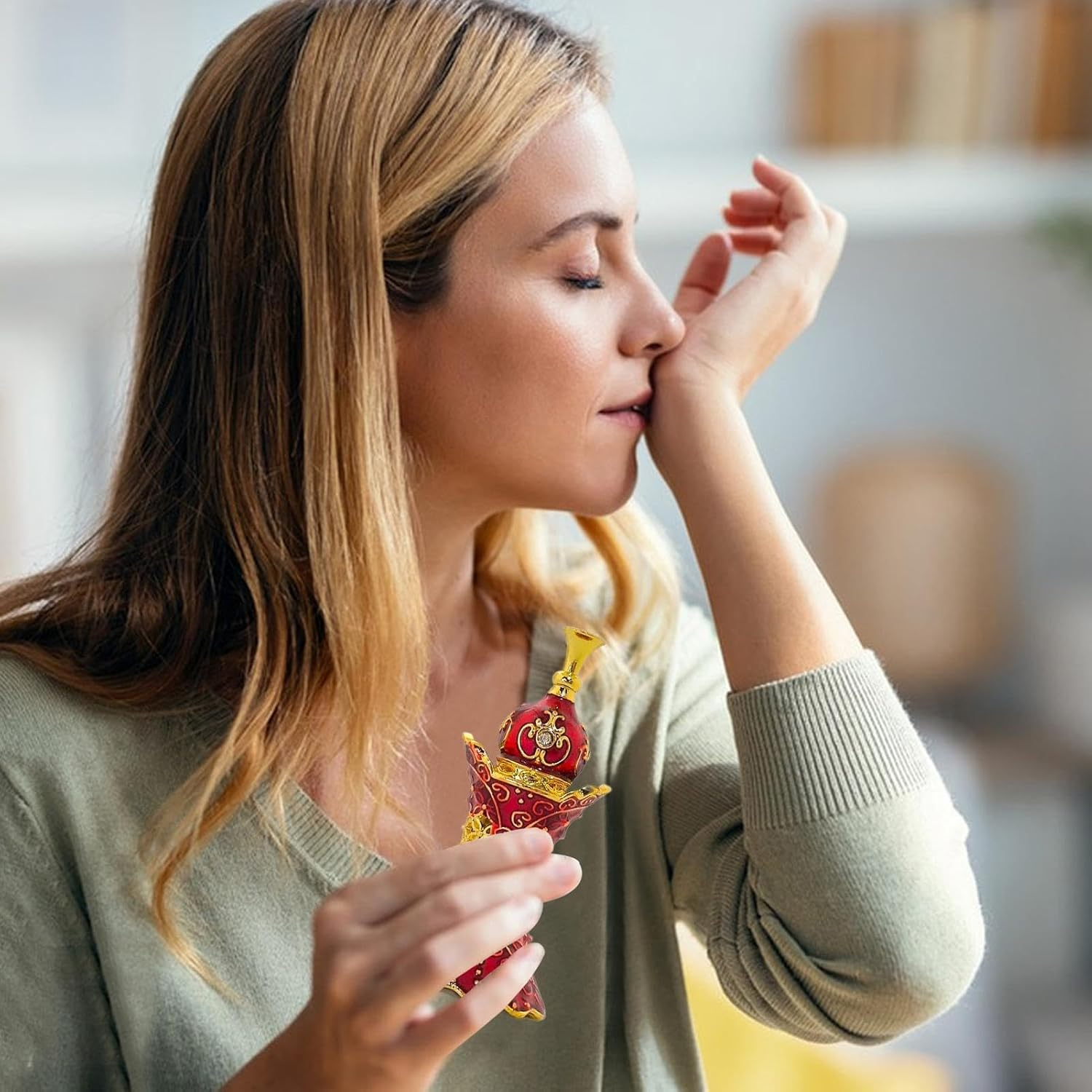 Women'S Perfume Gift Sets, Elegant Scent Perfume, Lasting Fragrance Perfume Oil, Portable Women'S Perfume Oil for Girlfriend, Wife, Friend, Sister, and Daughter, Exotic and Elegant Scent 5Ml Middle Ea image number 1