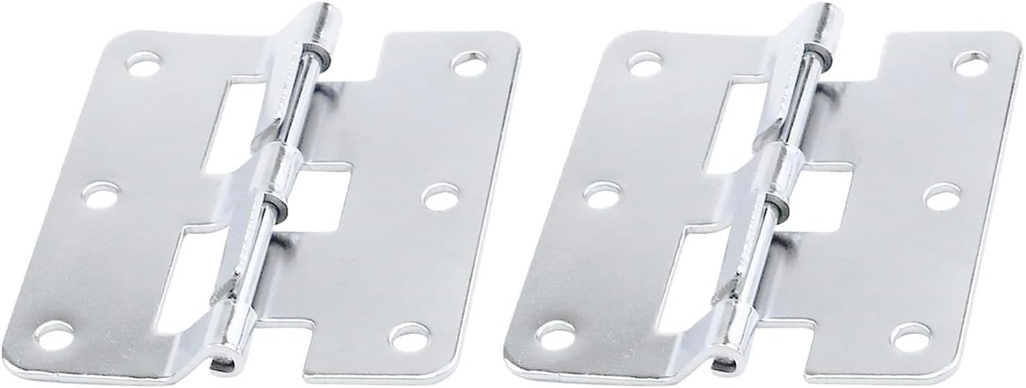 SQXBK 4PCS Silver Take-Apart Hinges, Lift off Hinge for Flight Case, Door Removable Hardware, Detachable 56Mm image number 1