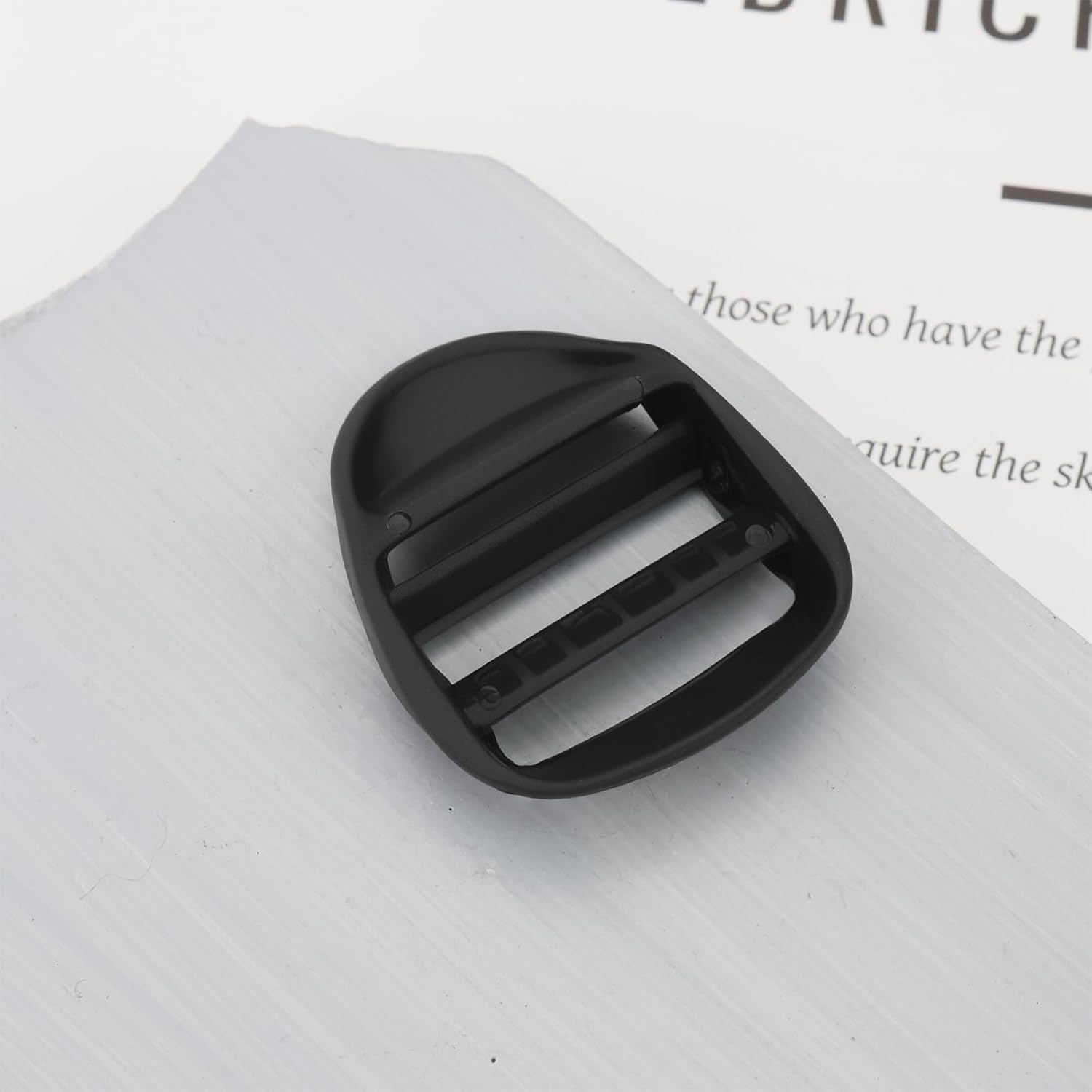 SG Store 10Pcs 1 Inch 25MM Plastic Ladder Slider Adjustable Lock Buckles Tri-Glide Slide Clips for Backpack Strap Belt Replacement and Outdoor Gear Repair image number 5