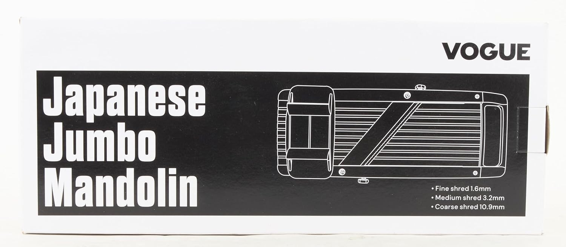 Vogue Jumbo Japanese Mandolin, 347 X 132 X 26Mm image number 3