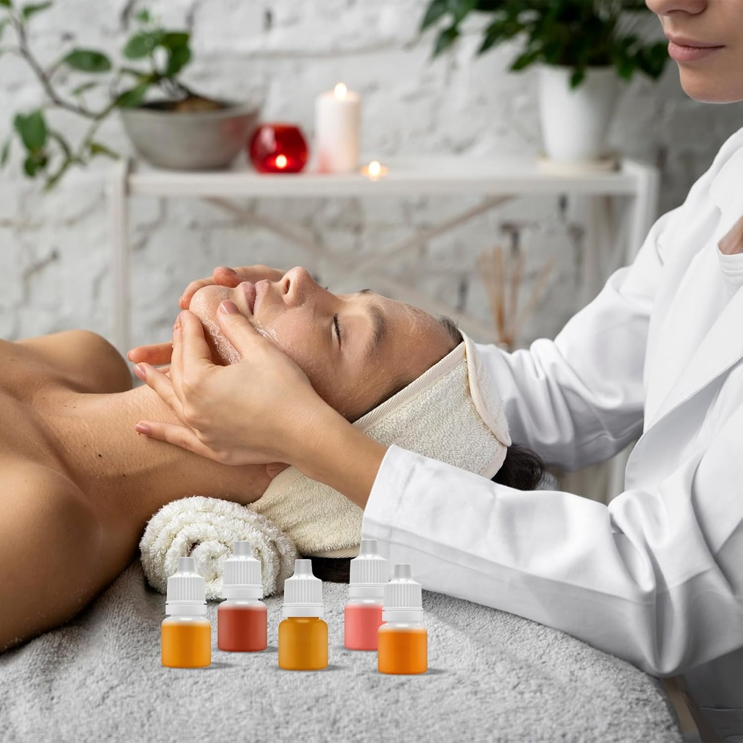 TEAONE Empty Liquid Bottles, 50 PCS 3Ml Plastic Squeezable Dropper Bottles for Liquid Dispensing Storage image number 3