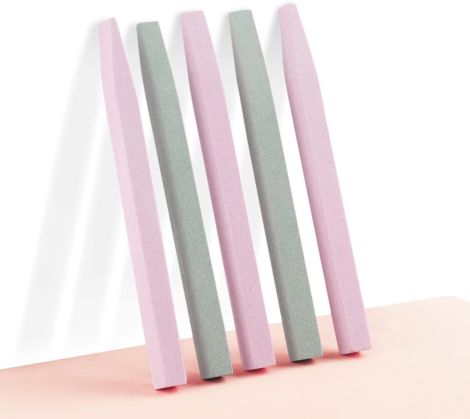 Acycoin2A 5PCS Pumice Stone Nail Art File Nail Cuticle Pusher Trimmer Pedicure Manicure Buffing Tool