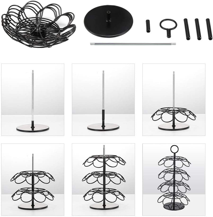 Coffee Pod Carousel Holder Organizer Compatible with 36 Cup Pods image number 2